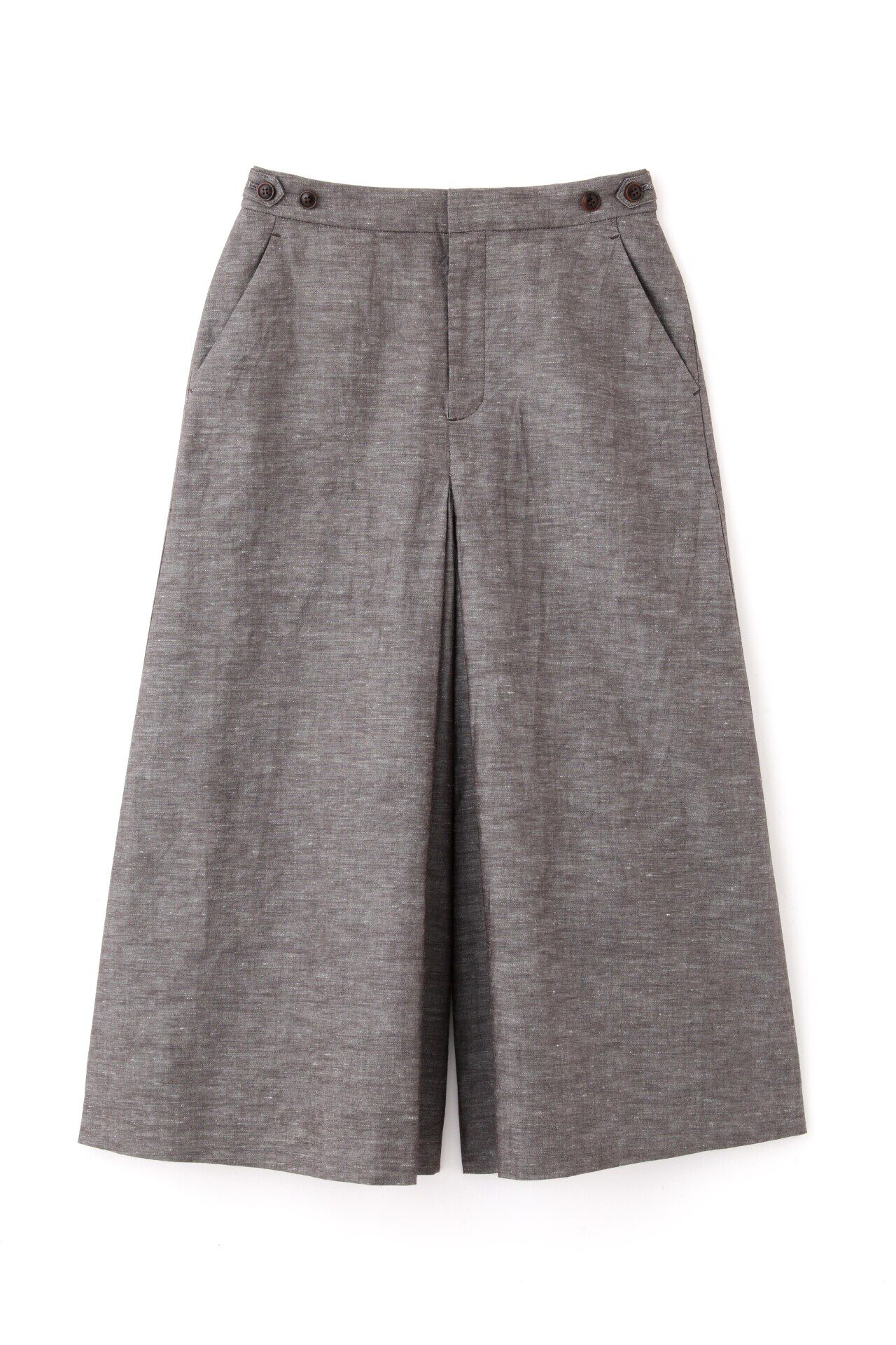  「◆綿麻シャンブレースカーチョ」|スカート|