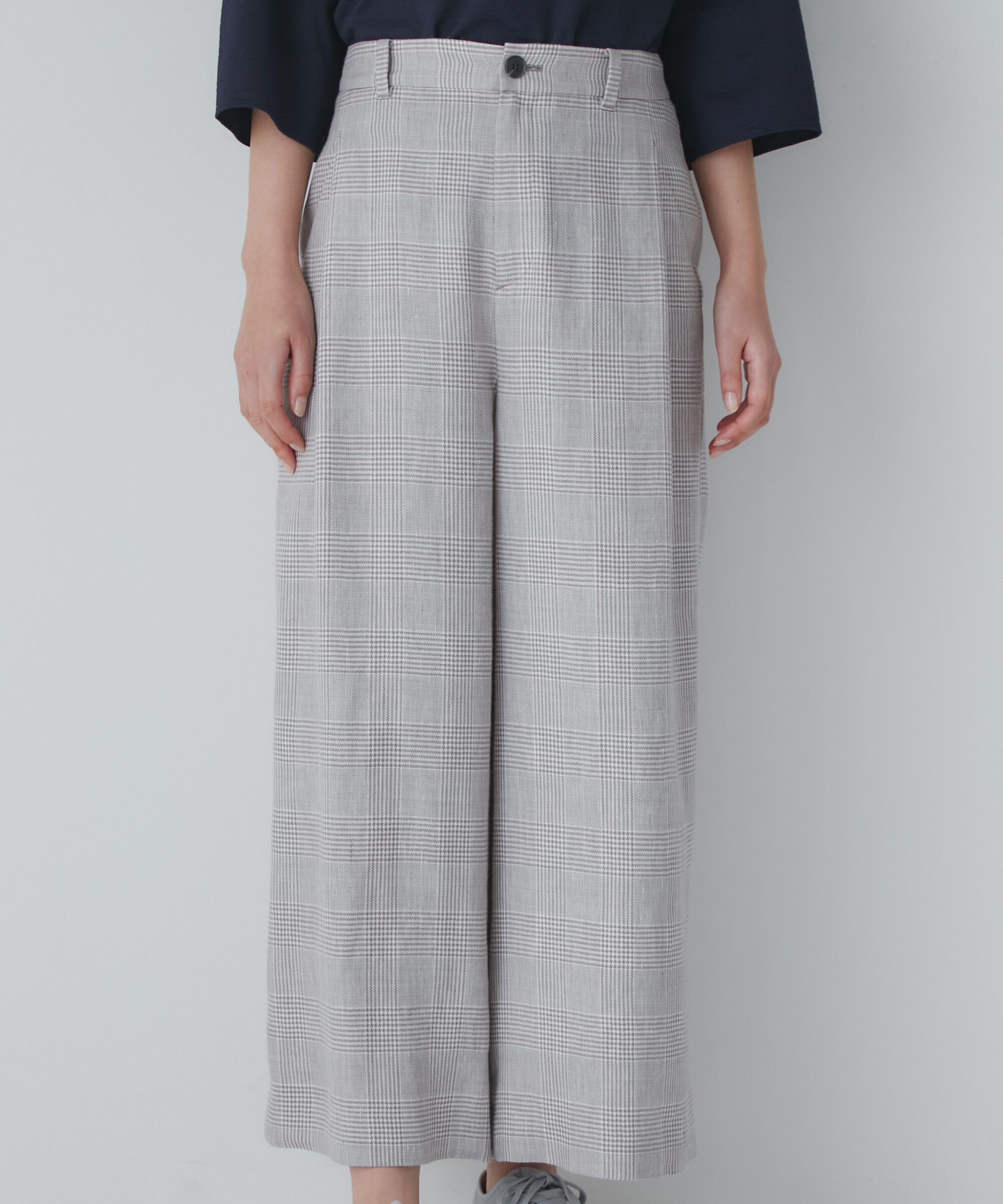  「◆ＰＥレーヨンリネンセミワイドパンツ」|その他|