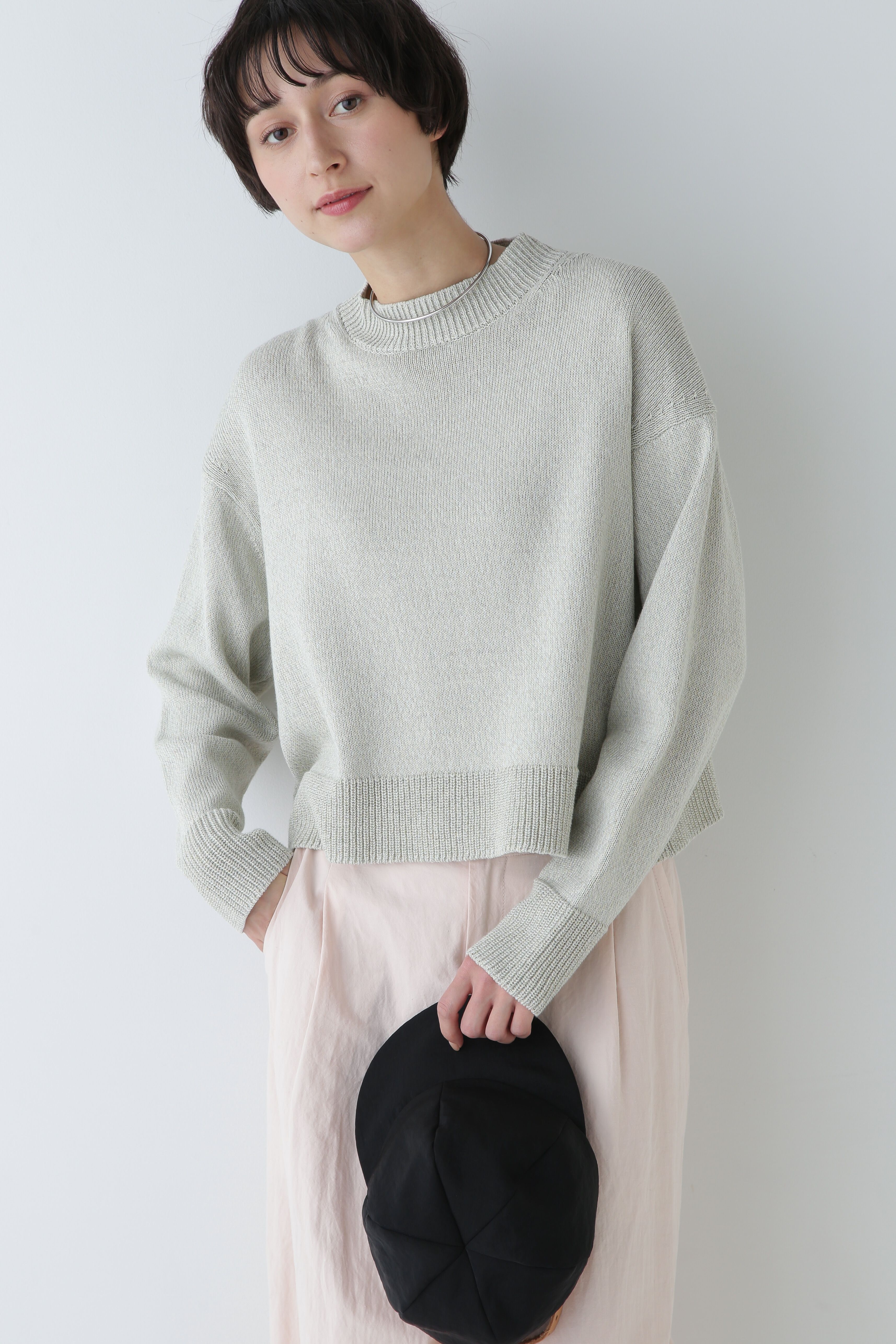  「◆ＭＩＸカラーギマニット」|ニット・セーター|イエローMIX3