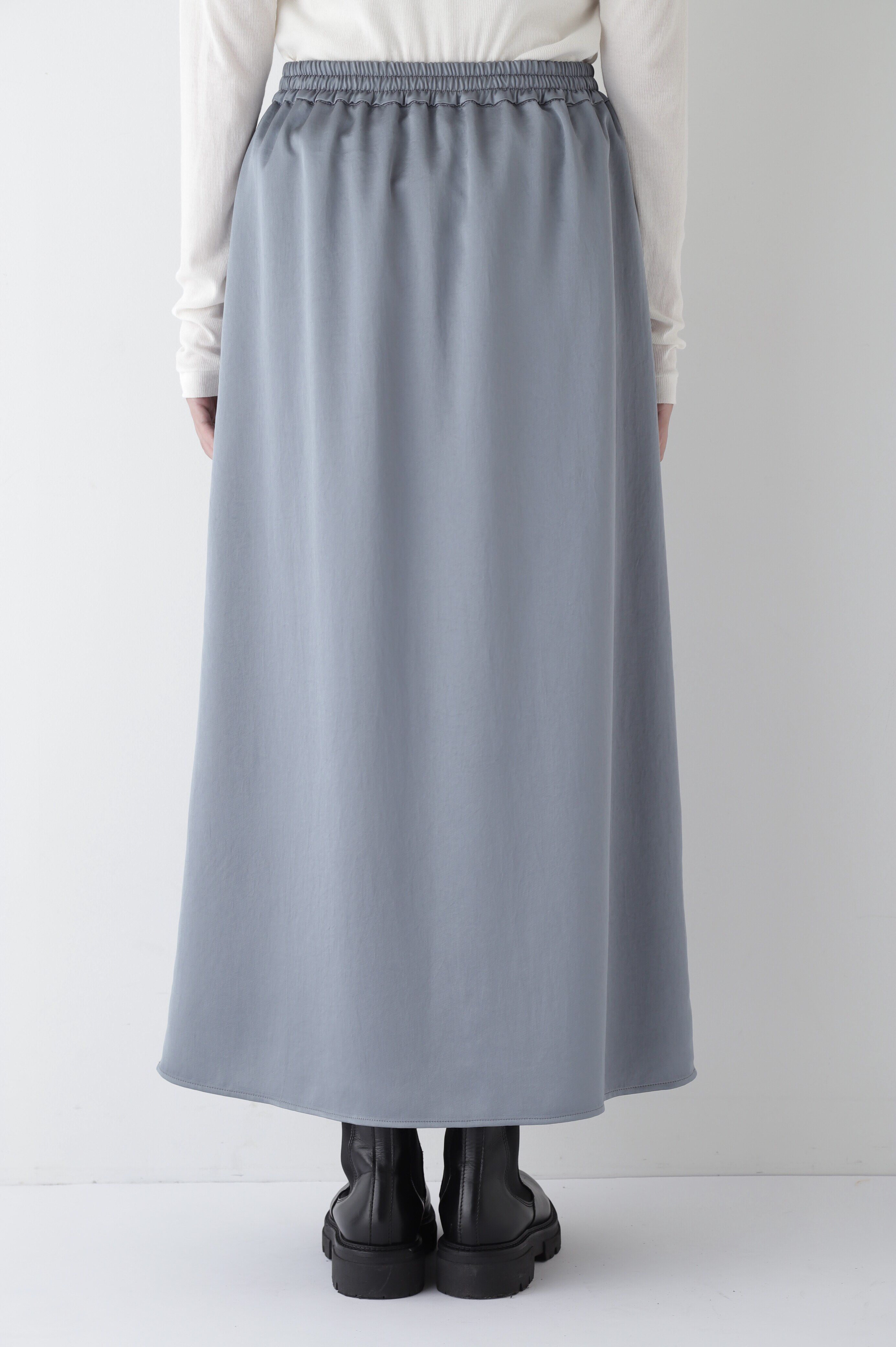  「◆ワッシャーサテンワークディティールスカート」|スカート|