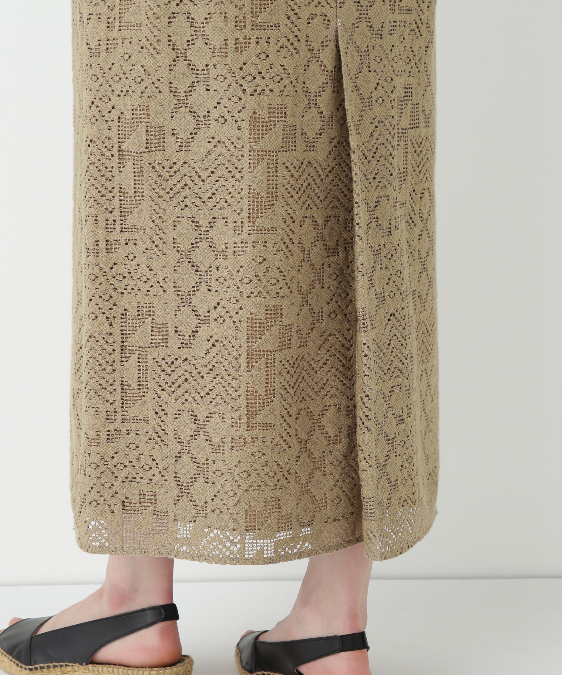  「◆ジオメトリックレーススカート」|スカート|