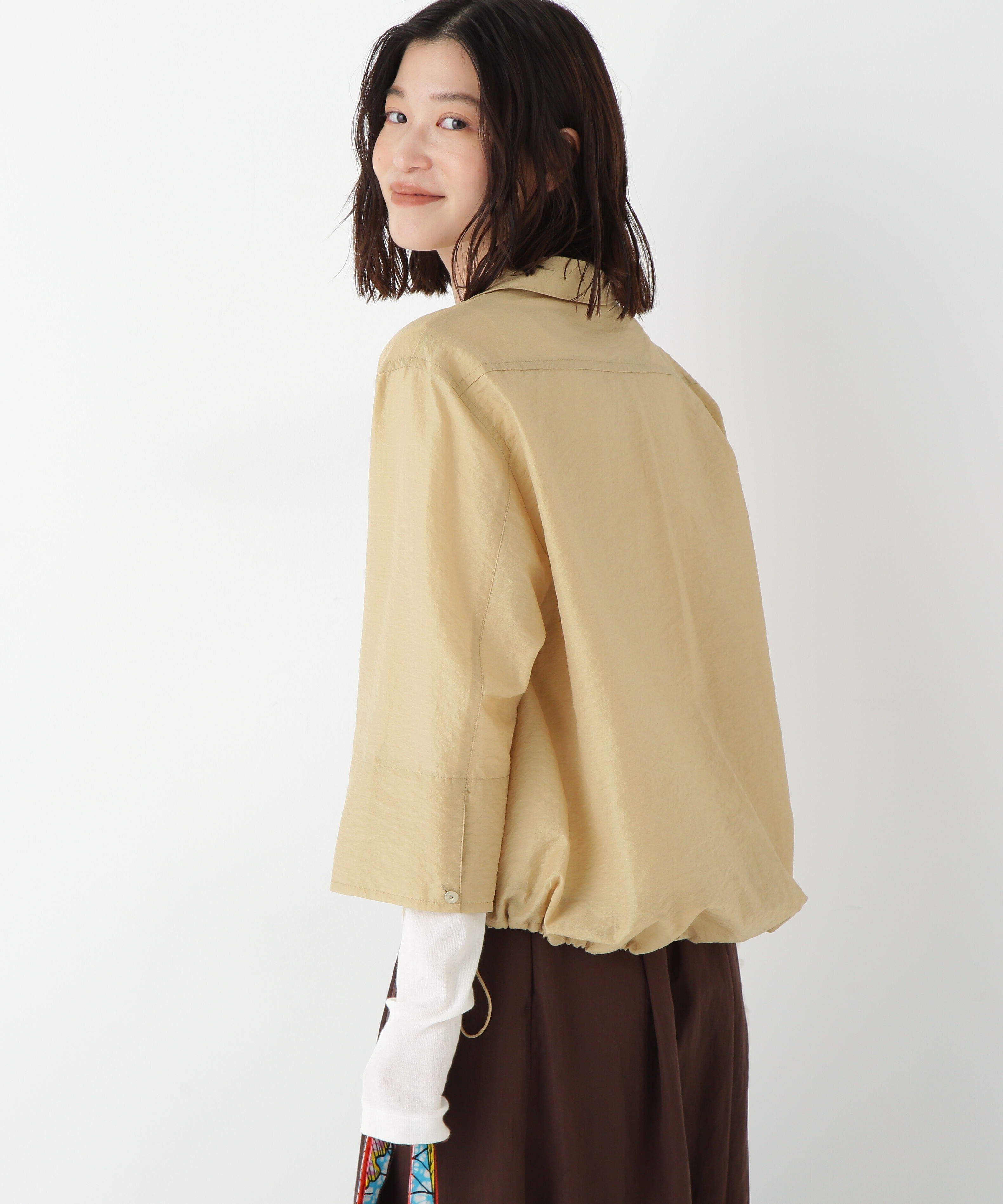  「◆Ｃ／Ｎシアタッサーブルゾン」|ブルゾン・スタジャン|