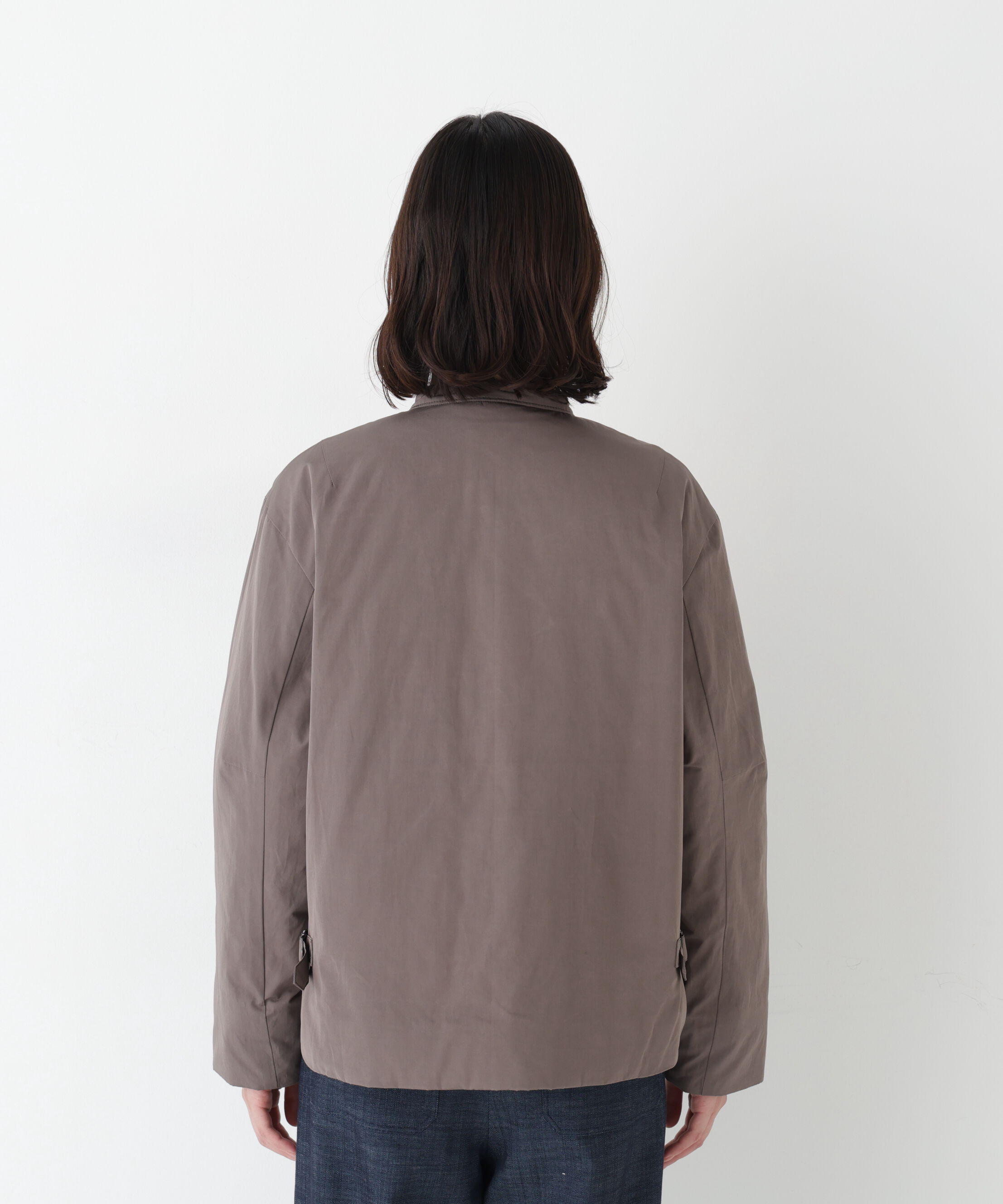  「◆≪弱撥水素材≫タフタ中綿入りブルゾン」|その他|