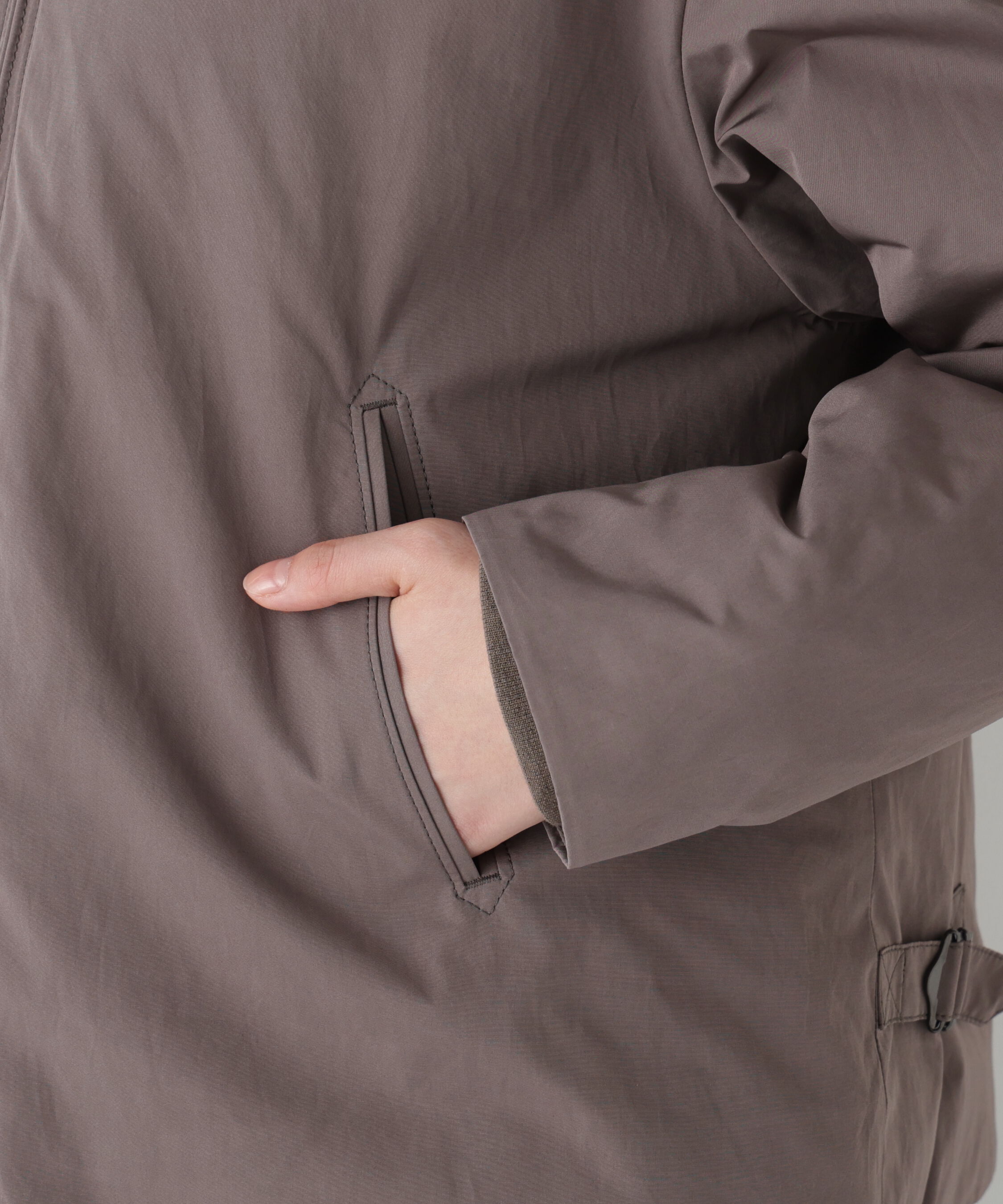  「◆≪弱撥水素材≫タフタ中綿入りブルゾン」|その他|