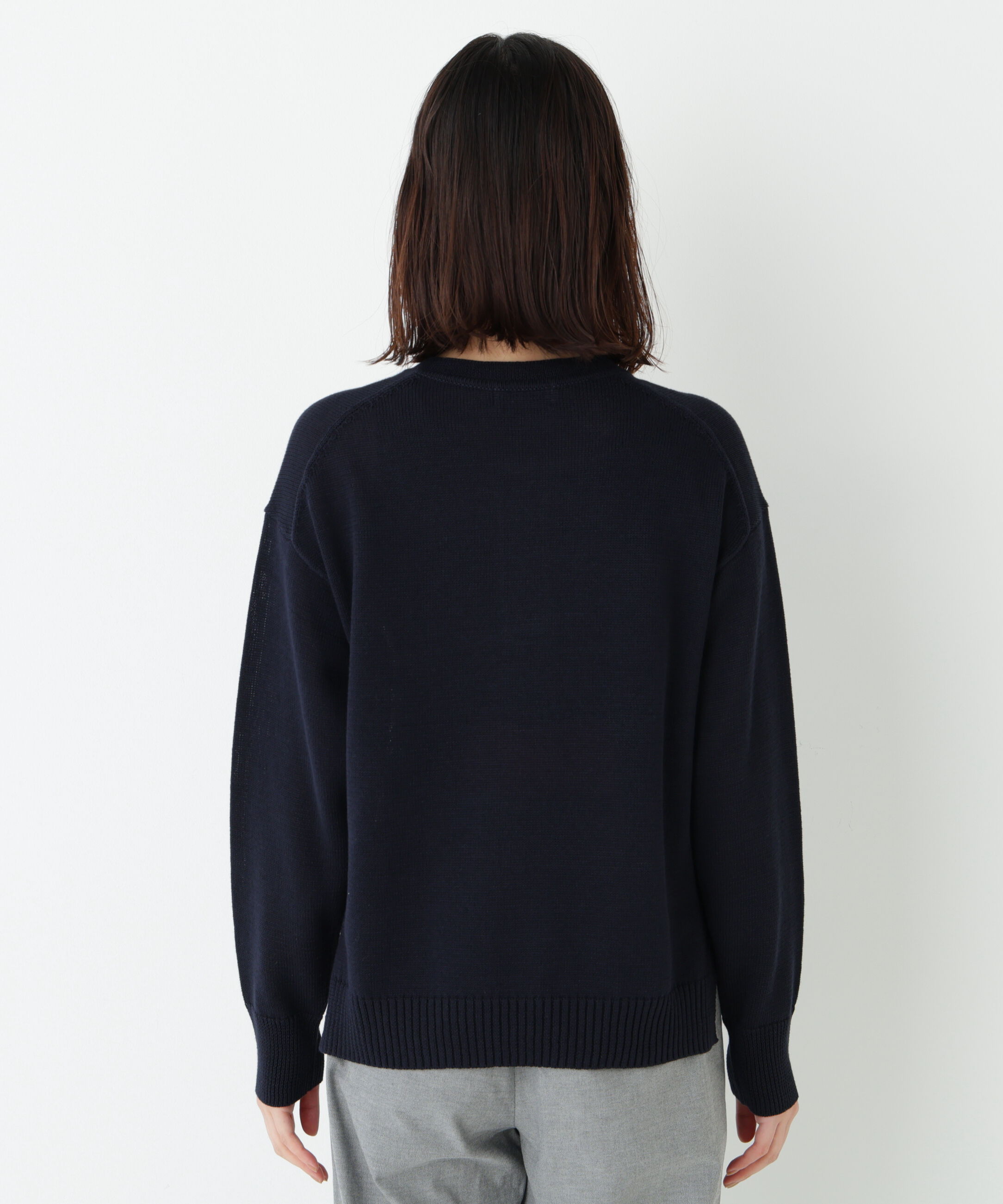  「◆≪ウォッシャブル≫ミドルゲージギマスキッパープルオーバー」|ニット・セーター|