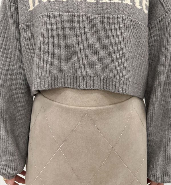 archives「畦編みロゴＪＱニット」|ニット・セーター|