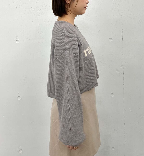 archives「畦編みロゴＪＱニット」|ニット・セーター|