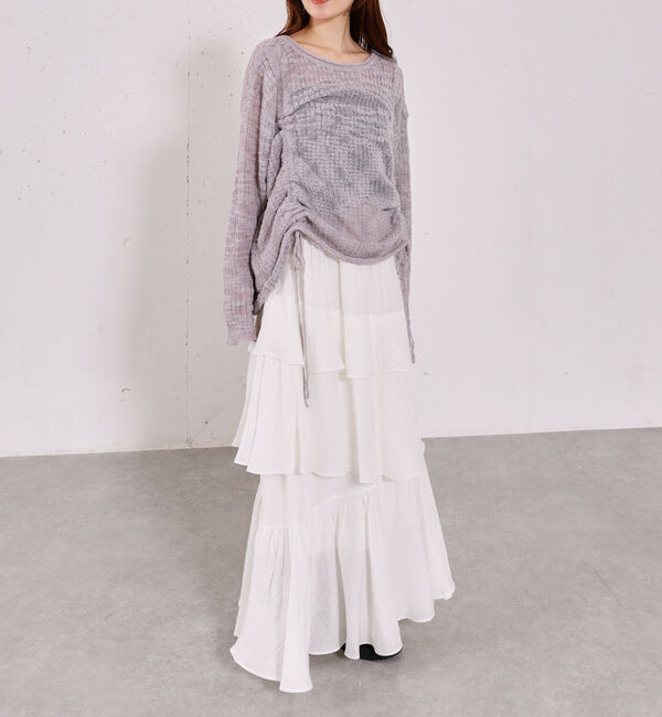 archives「リンクルフリルティアードスカート」|スカート|