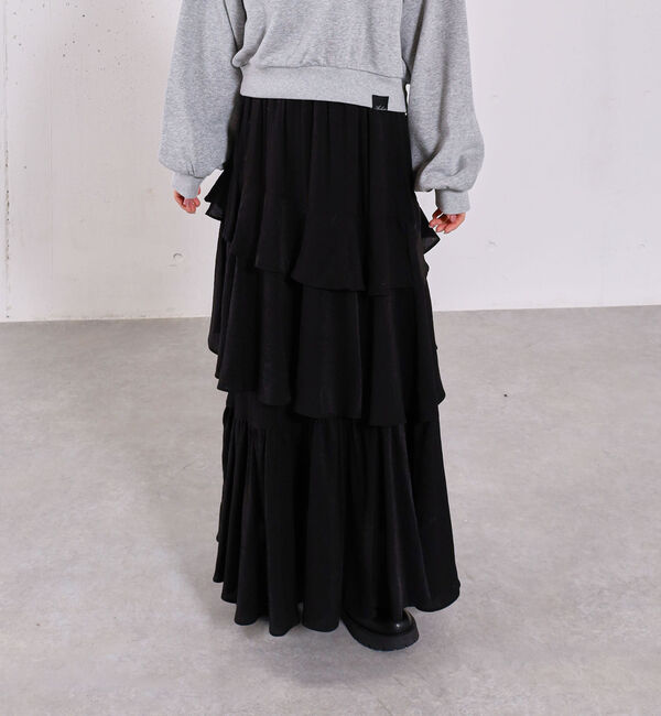 archives「リンクルフリルティアードスカート」|スカート|