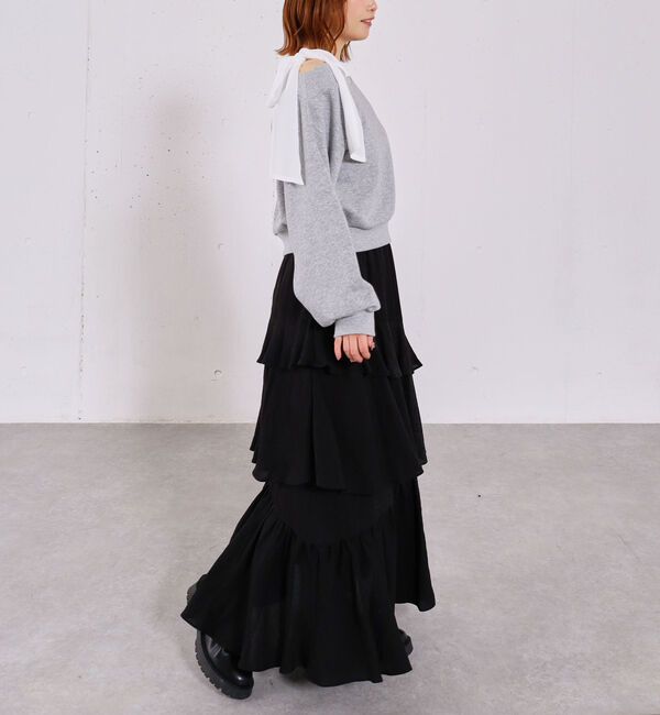 archives「リンクルフリルティアードスカート」|スカート|