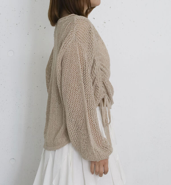 archives「ラメメッシュドロストニットプルオーバー」|ニット・セーター|