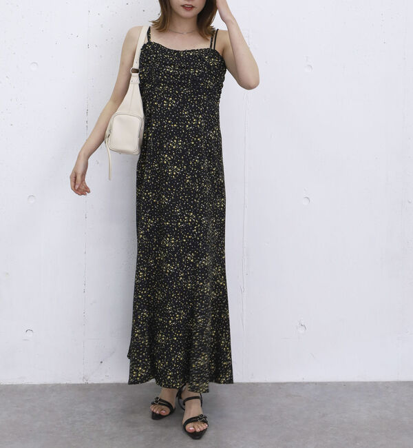 archives「フロントギャザー花柄キャミワンピース」|ワンピース|