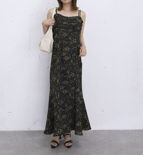 archives「フロントギャザー花柄キャミワンピース」|ワンピース|