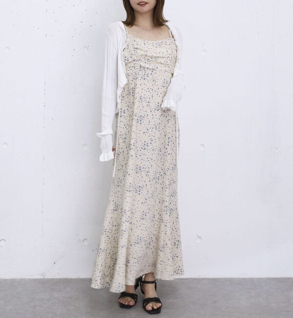 archives「フロントギャザー花柄キャミワンピース」|ワンピース|