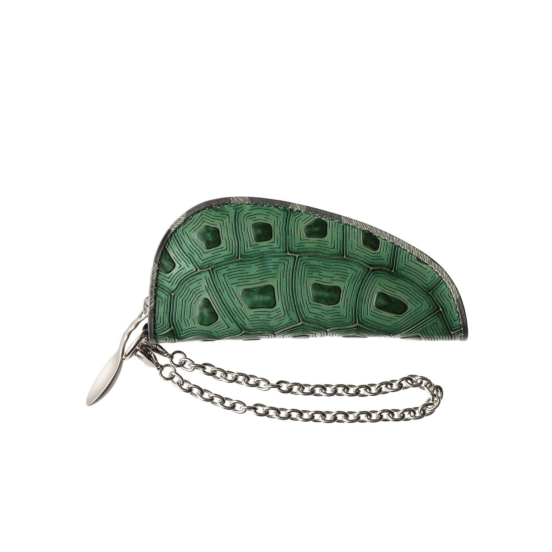 HIROKO HAYASHI「COLLABORAZIONE（コラボラツィオーネ）キーケース」|キーケース|ダークグリーン(02