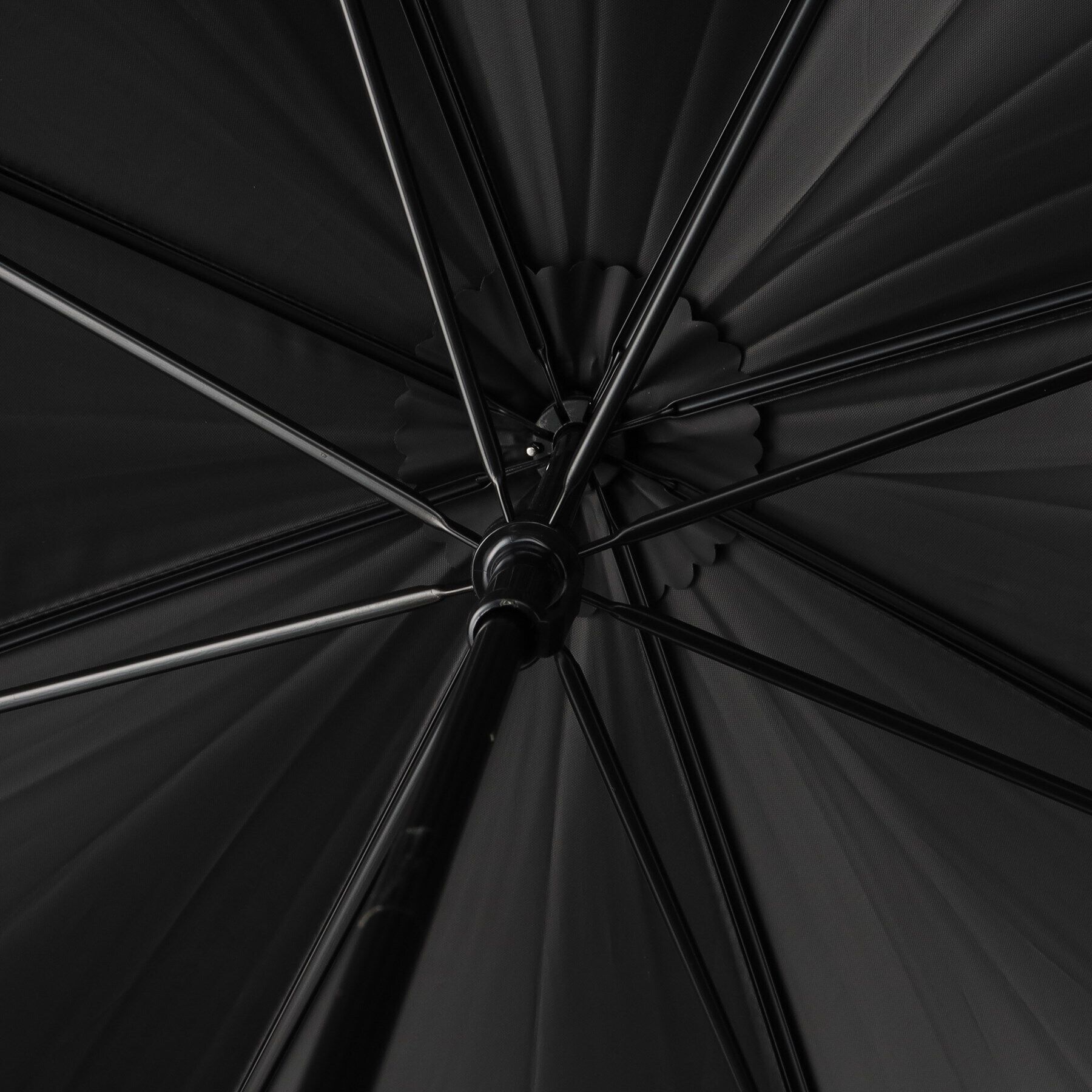 SHOO･LA･RUE「【長傘/晴雨兼用/because】遮光バイカラーパラソル」|傘|