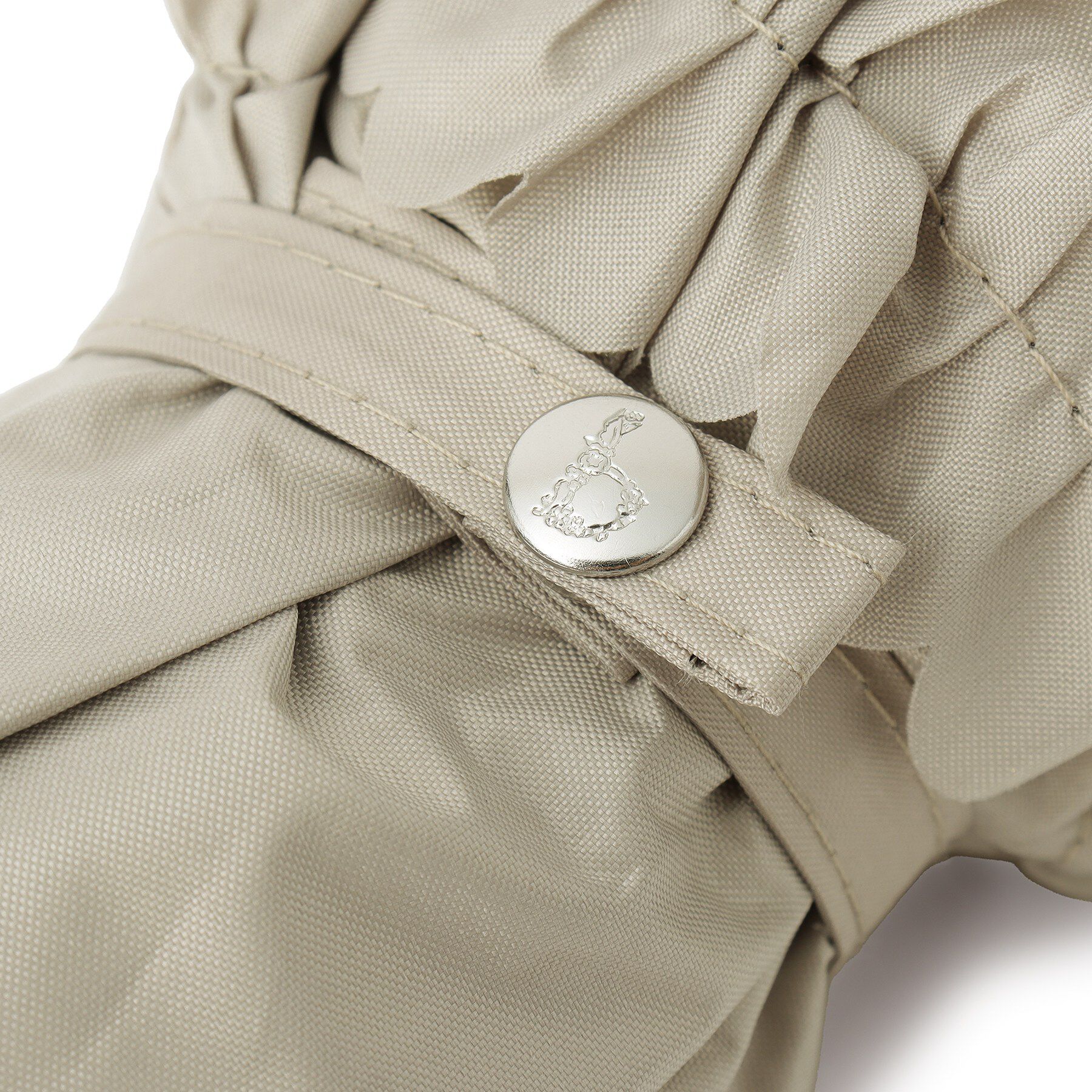 SHOO･LA･RUE「【晴雨兼用】ヒートカットフリル折りたたみ傘【because】」|傘|