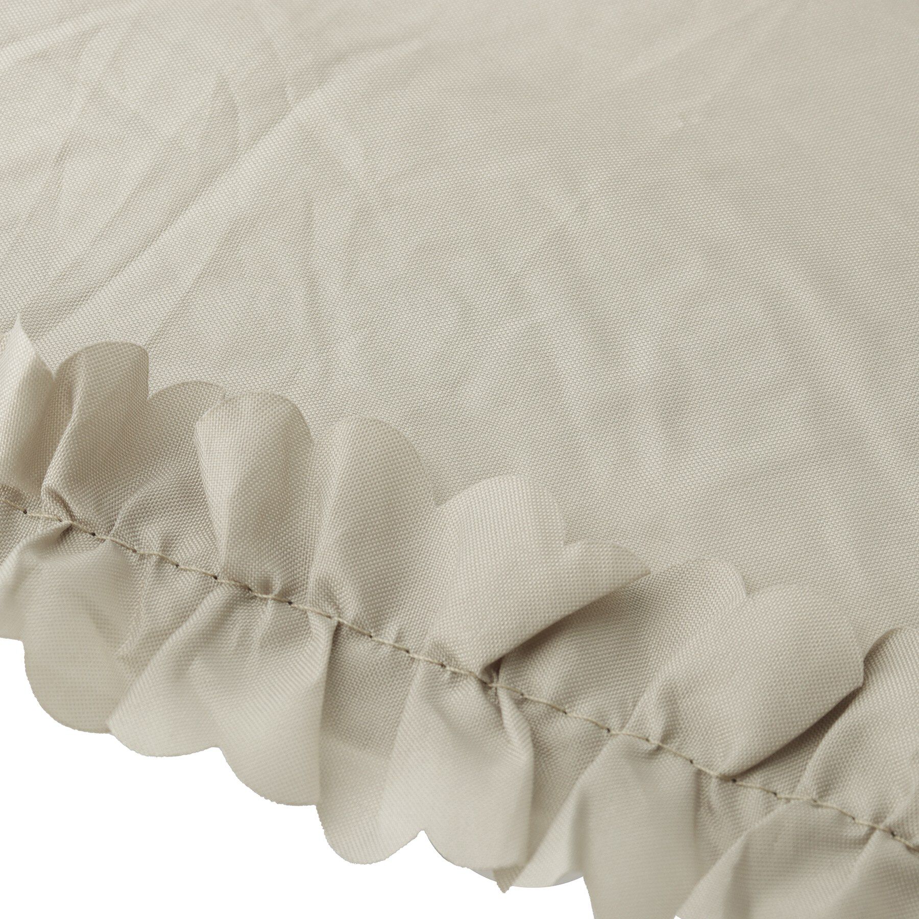 SHOO･LA･RUE「【晴雨兼用】ヒートカットフリル折りたたみ傘【because】」|傘|