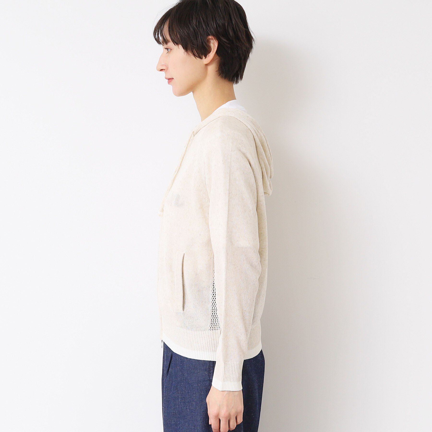 Dessin「【洗える】フーデッドカーディガン（S～L）」|カーディガン|