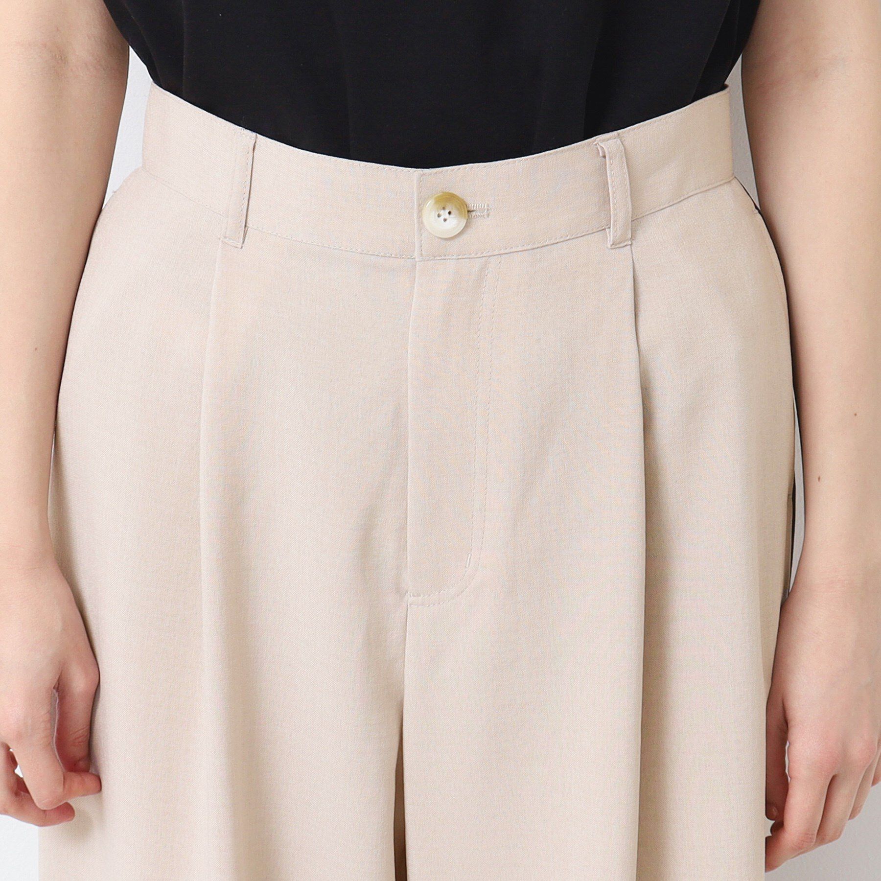 Dessin「【セットアップ可能・洗える】タック入りワイドパンツ（S～L）」|その他|