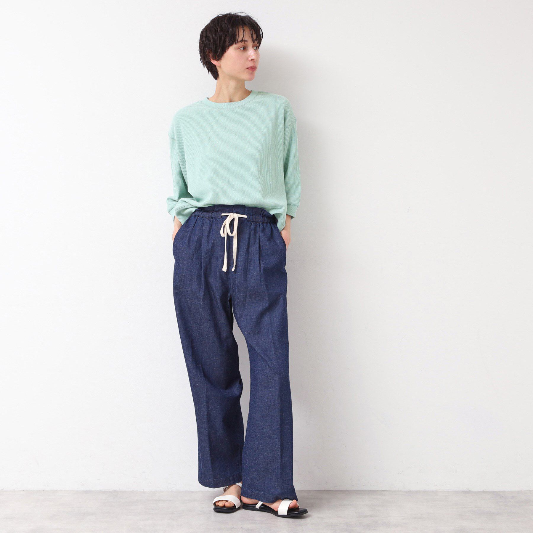 Dessin「【洗える】クルーネックカットソー」|Tシャツ・カットソー|