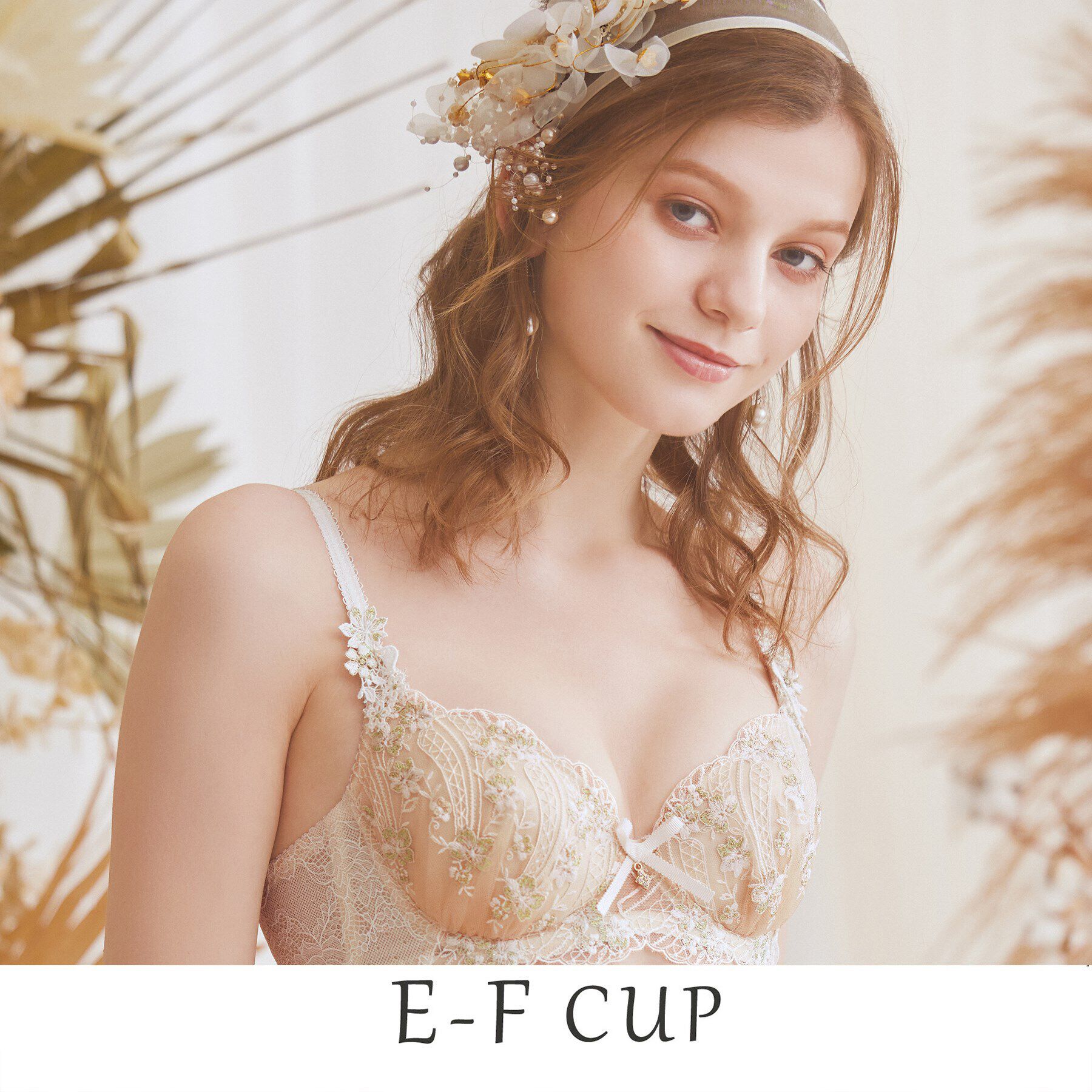 Risa Magli「フェリシテ ブラジャー」|インナー|ホワイト(001)