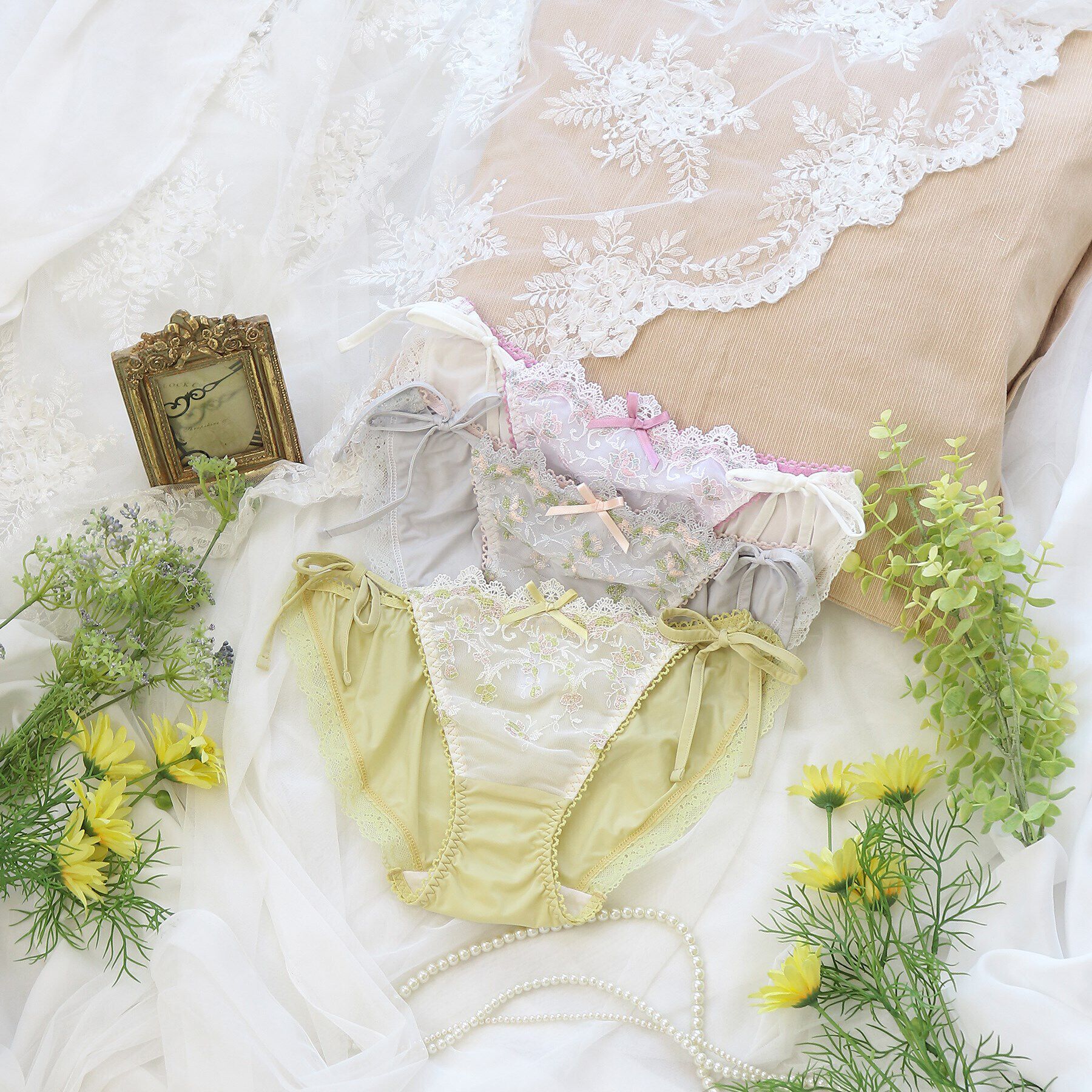 Risa Magli「アリッサ リボンショーツ」|インナー|