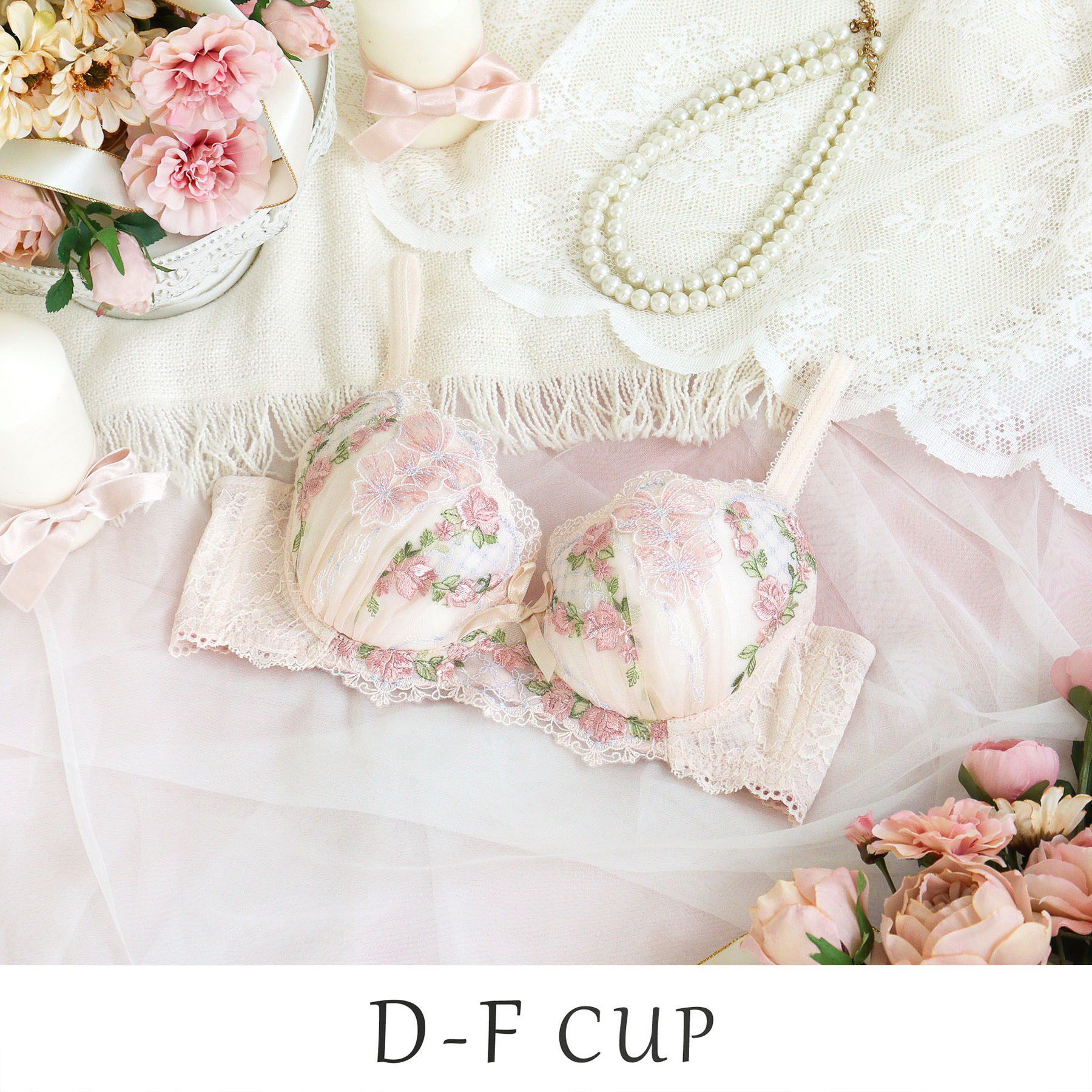 Risa Magli「リピネ ブラジャー （D-F） ＜S Make Type＞」|インナー|ピンク(071)