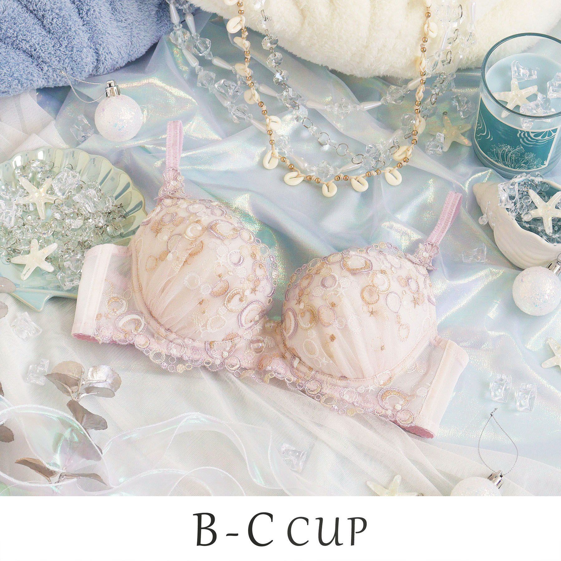 Risa Magli「アンチェ ブラジャー (B-C) ＜Sweet Rich（スウィートリッチ）＞」|インナー|ピンク(071)