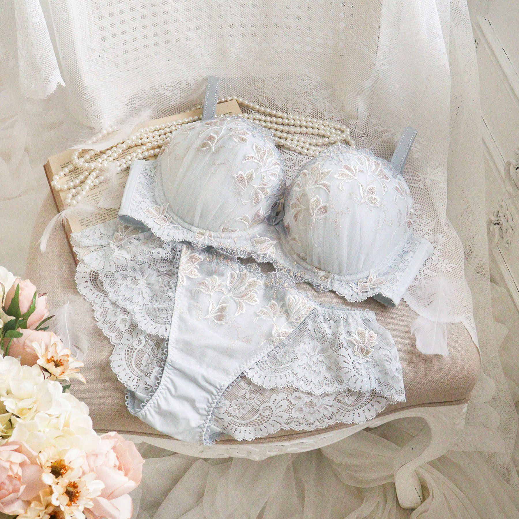 Risa Magli「リーゼル ブラジャー (G-H) ＜Glamor Bra／バストアップタイプ＞」|インナー|