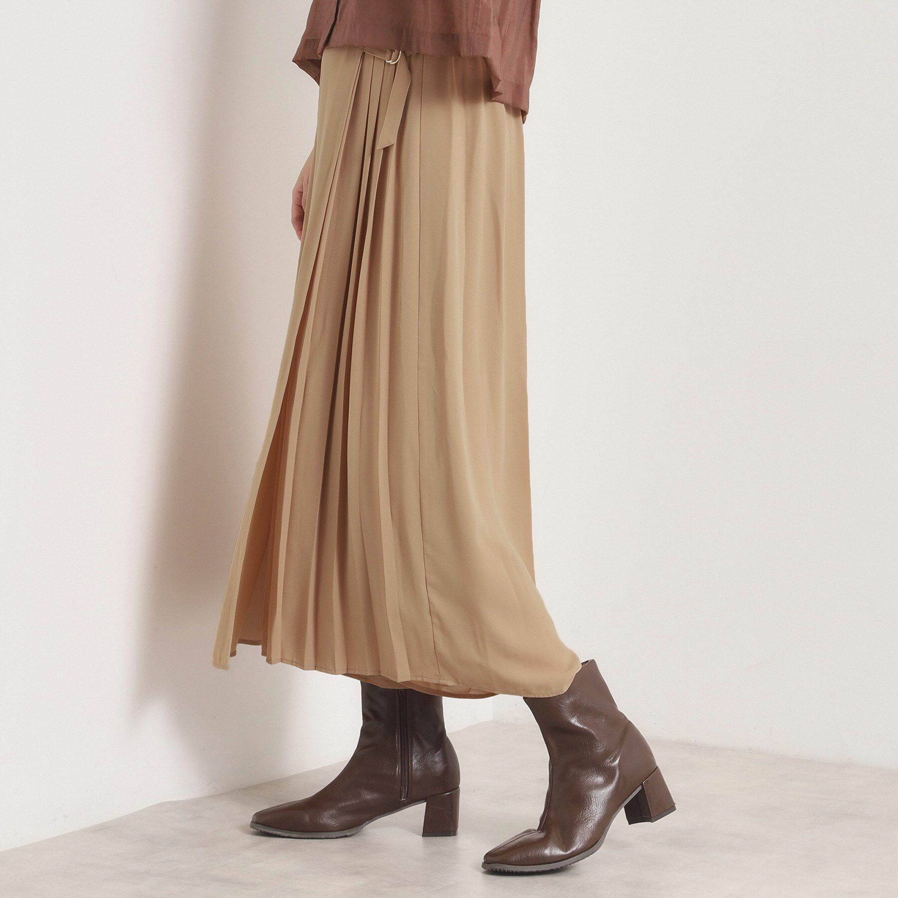 ITS&rsquo;DEMO「【手洗い可／ウエストゴム】サイドプリーツパンツ」|その他|