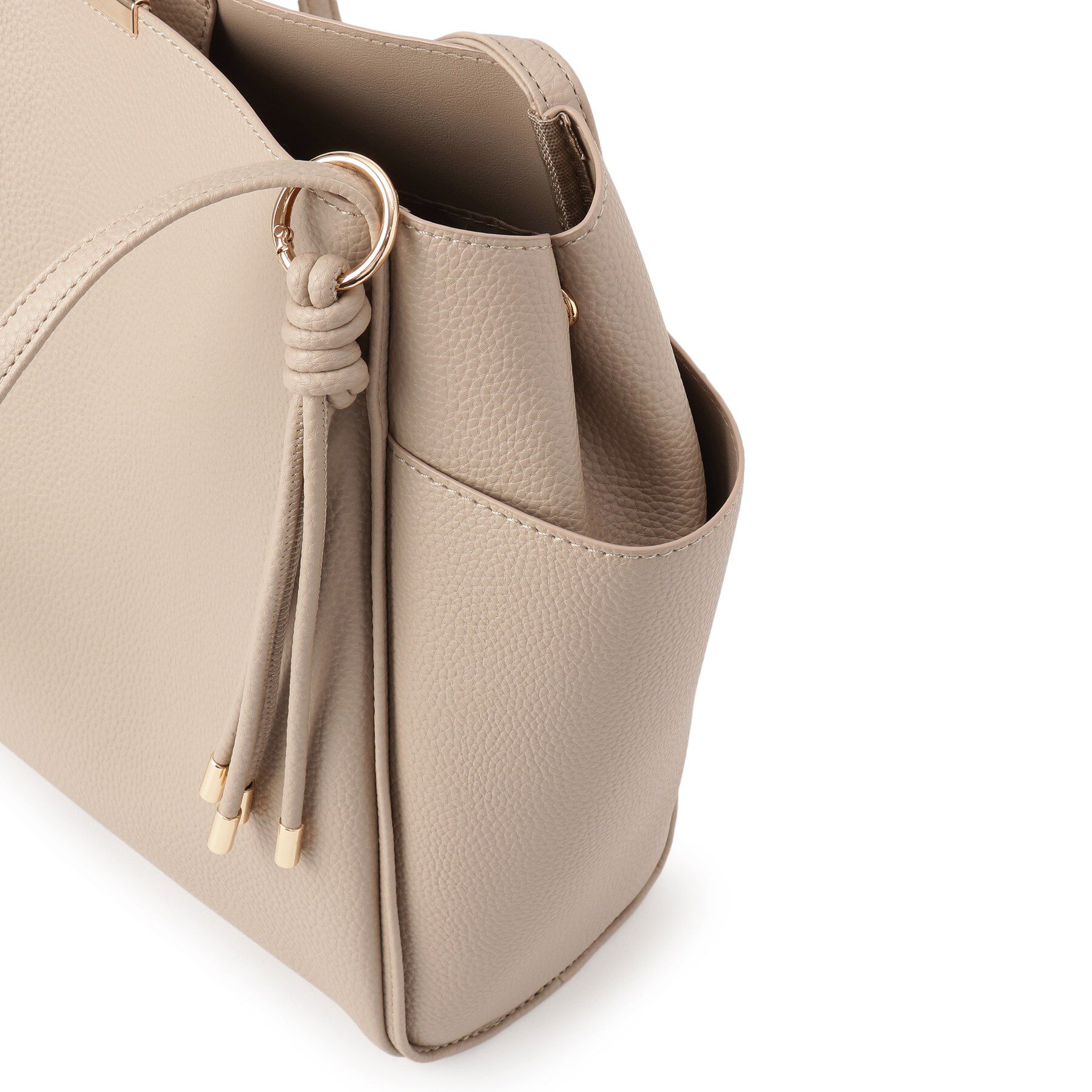 ITS&rsquo;DEMO「【通勤】タッセル付き変形A4トート」|トートバッグ|