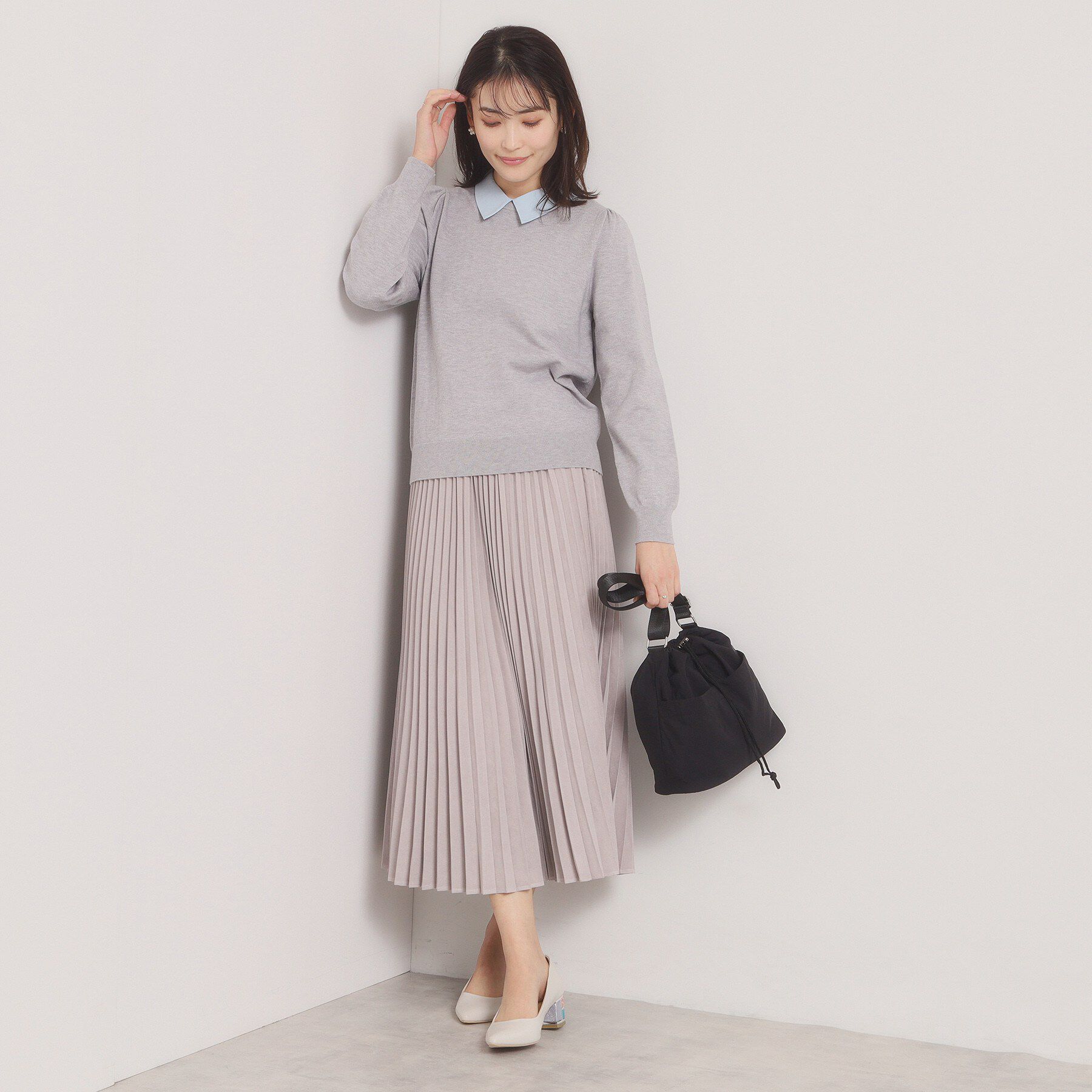 ITS&rsquo;DEMO「【5ポケット】刺繍ドロストショルダー」|ショルダー・メッセンジャー|