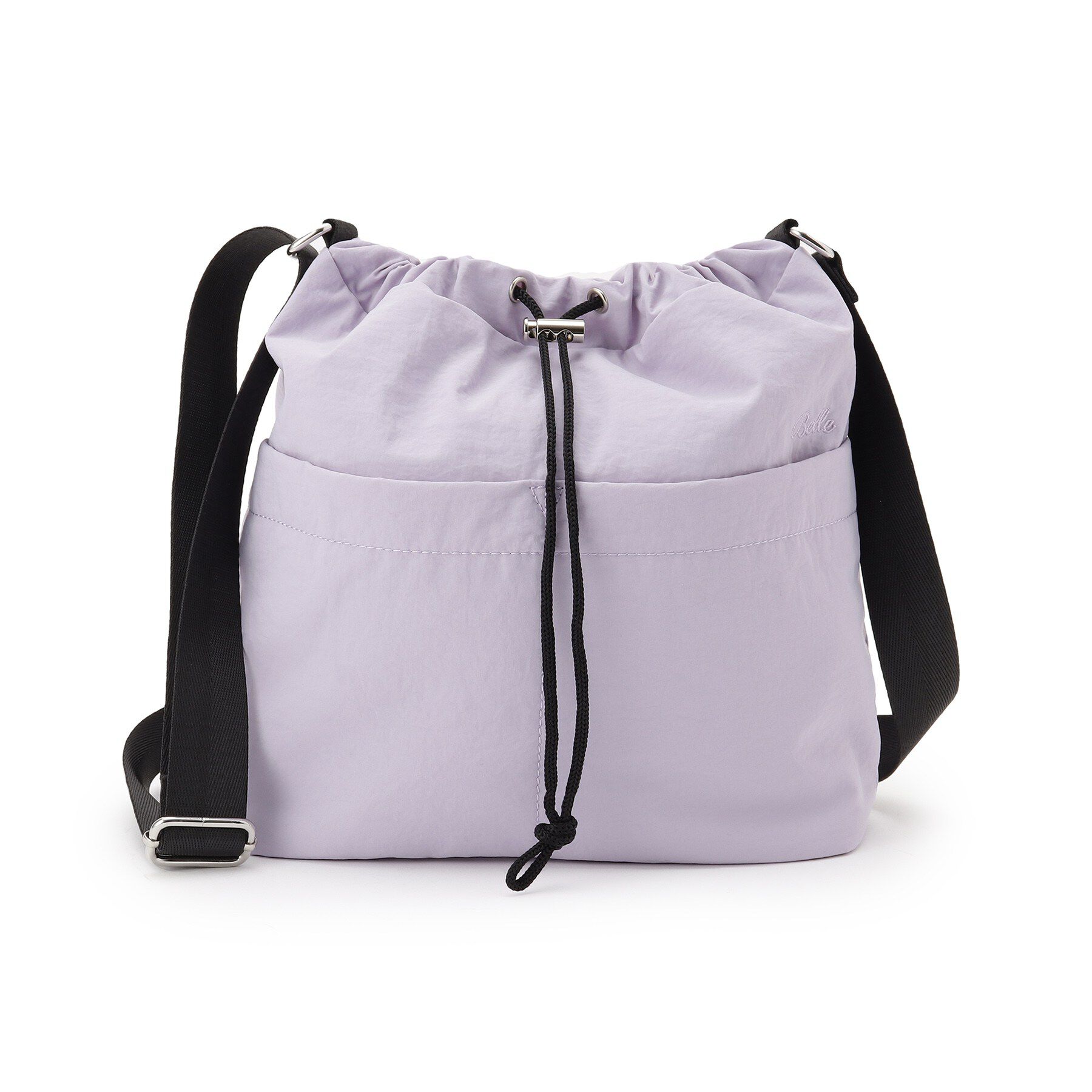 ITS&rsquo;DEMO「【5ポケット】刺繍ドロストショルダー」|ショルダー・メッセンジャー|