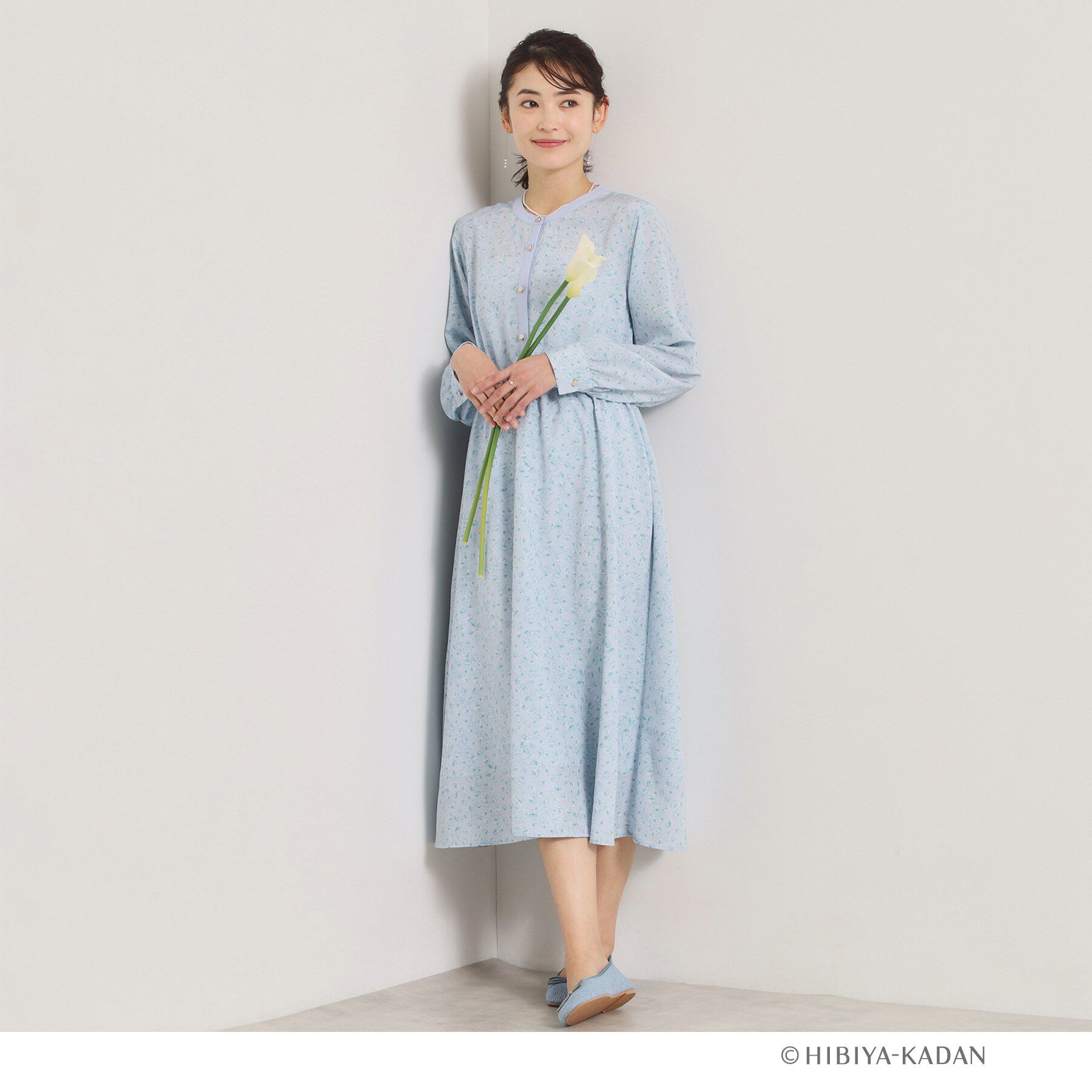 ITS&rsquo;DEMO「【ITS&rsquo;DEMO &times; HIBIYA－KADAN】楊柳ワンピース」|ワンピース|