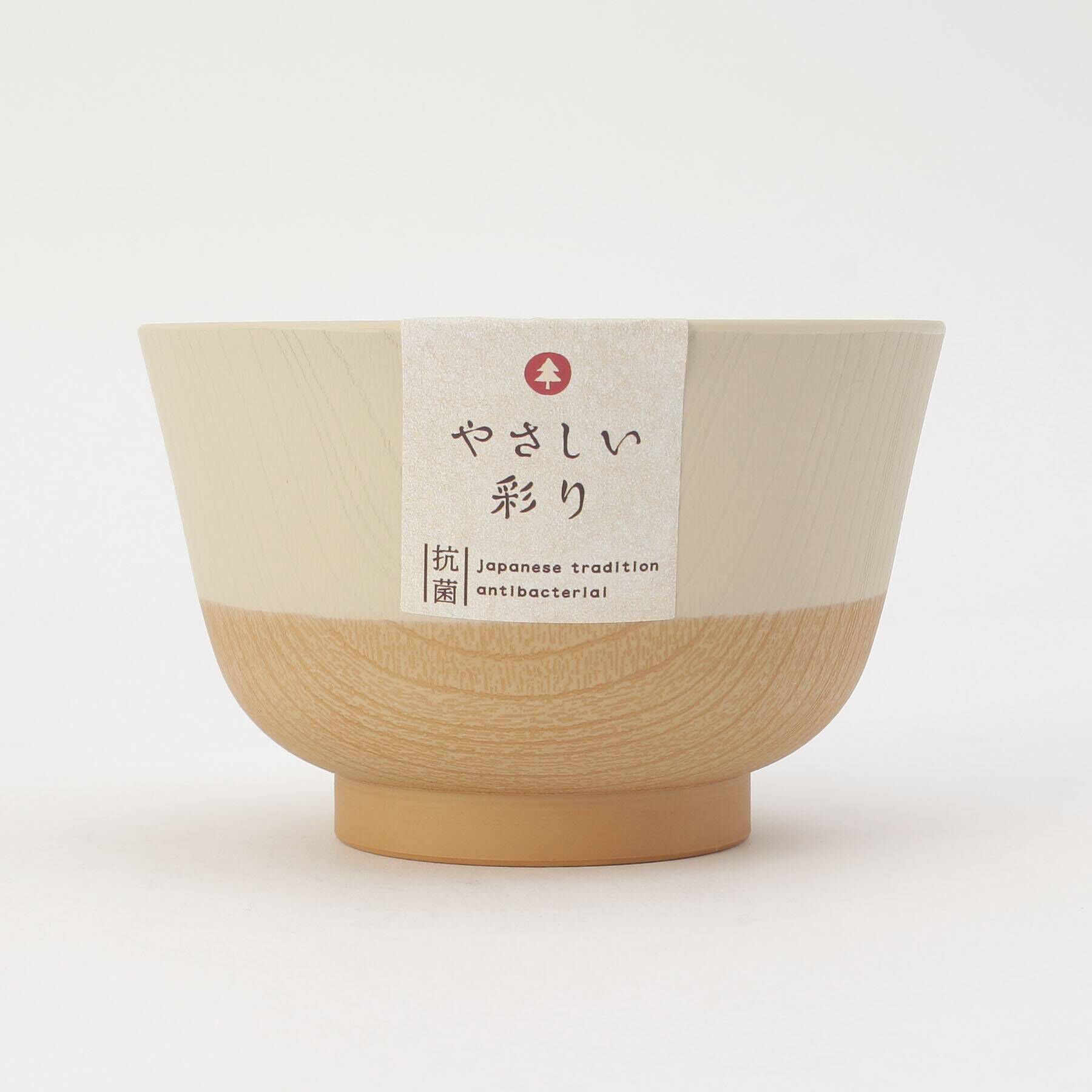 212 KITCHEN STORE「やさしい彩 抗菌羽反汁椀 キナリ色」|食器・キッチングッズ|