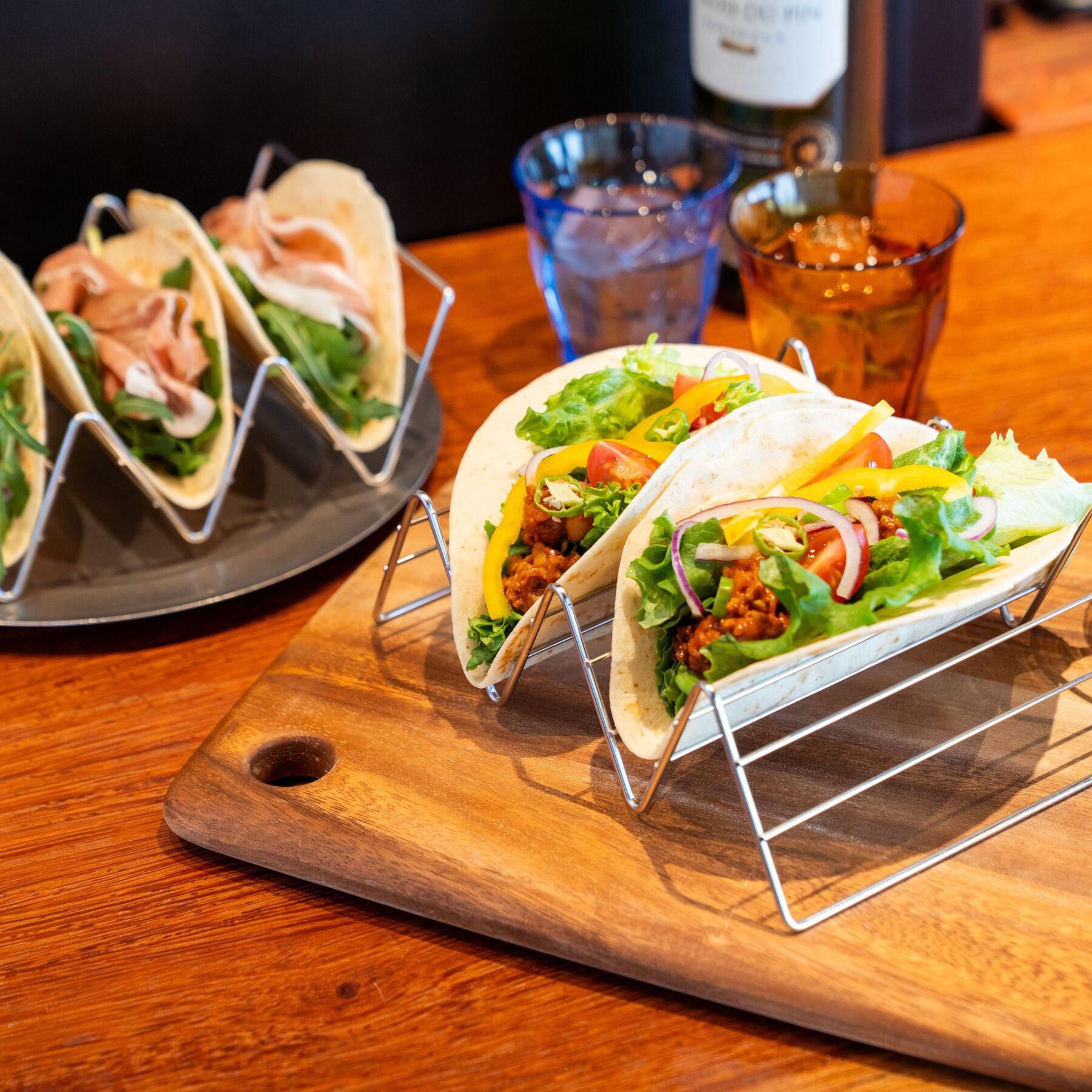 212 KITCHEN STORE「ステンレス ワイヤータコススタンド 2&times;3 ＜CASUAL PRODUCT カジュアルプロダクト＞」|食器・キッチングッズ|