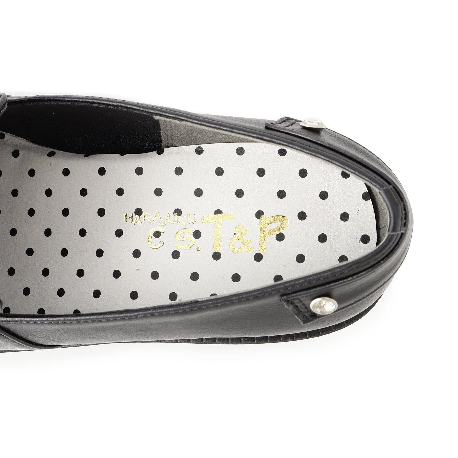 csT&P「厚底リボン付きフリルパンプス」|パンプス|