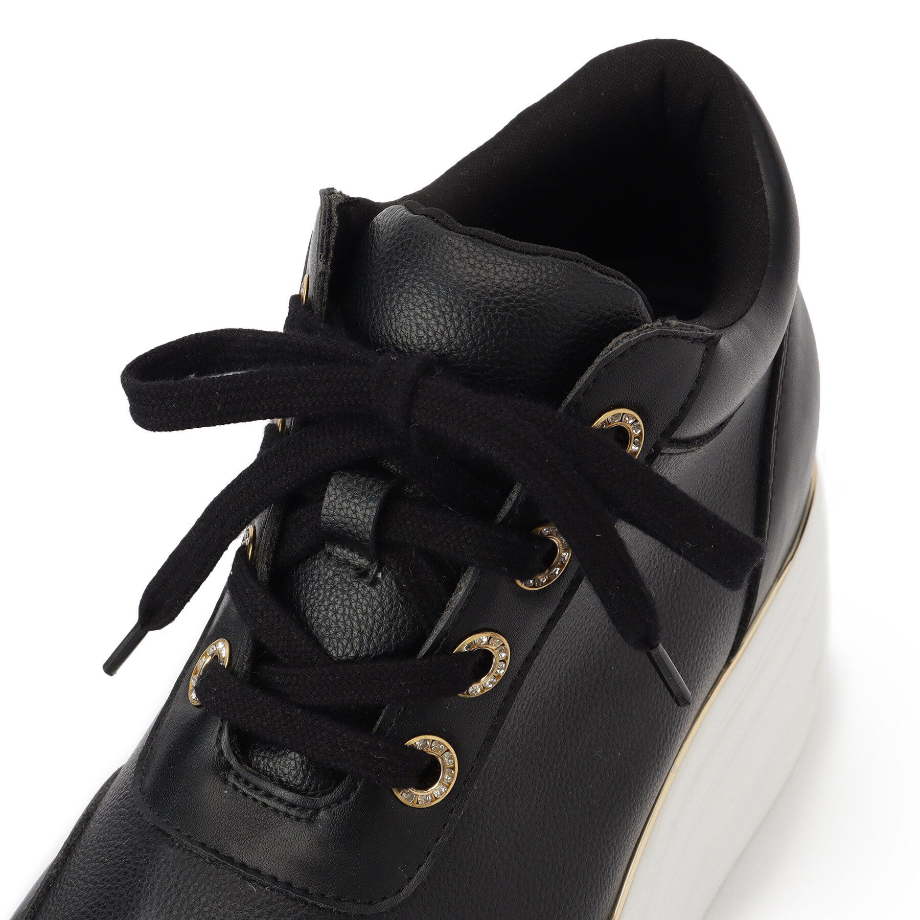 ESPERANZA「ゴールドライン厚底フラットスニーカー」|スニーカー|