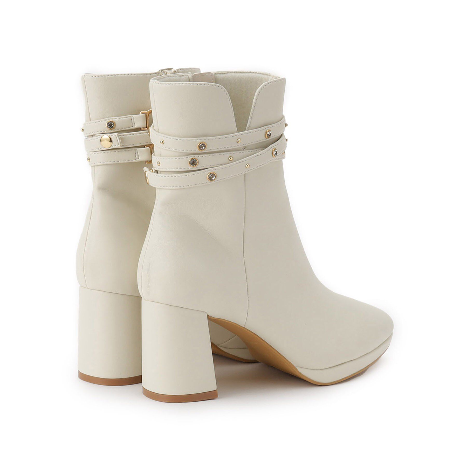 ESPERANZA「【EC先行販売】2WAYスタッズベルトショートブーツ」|ショートブーツ|