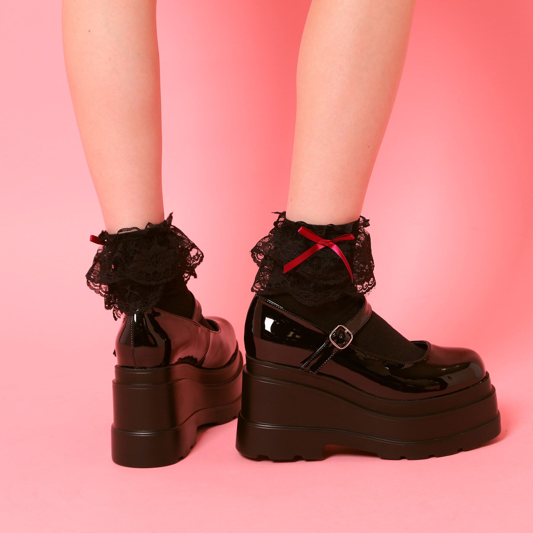 csT&P「ストラップ厚底パンプス」|パンプス|