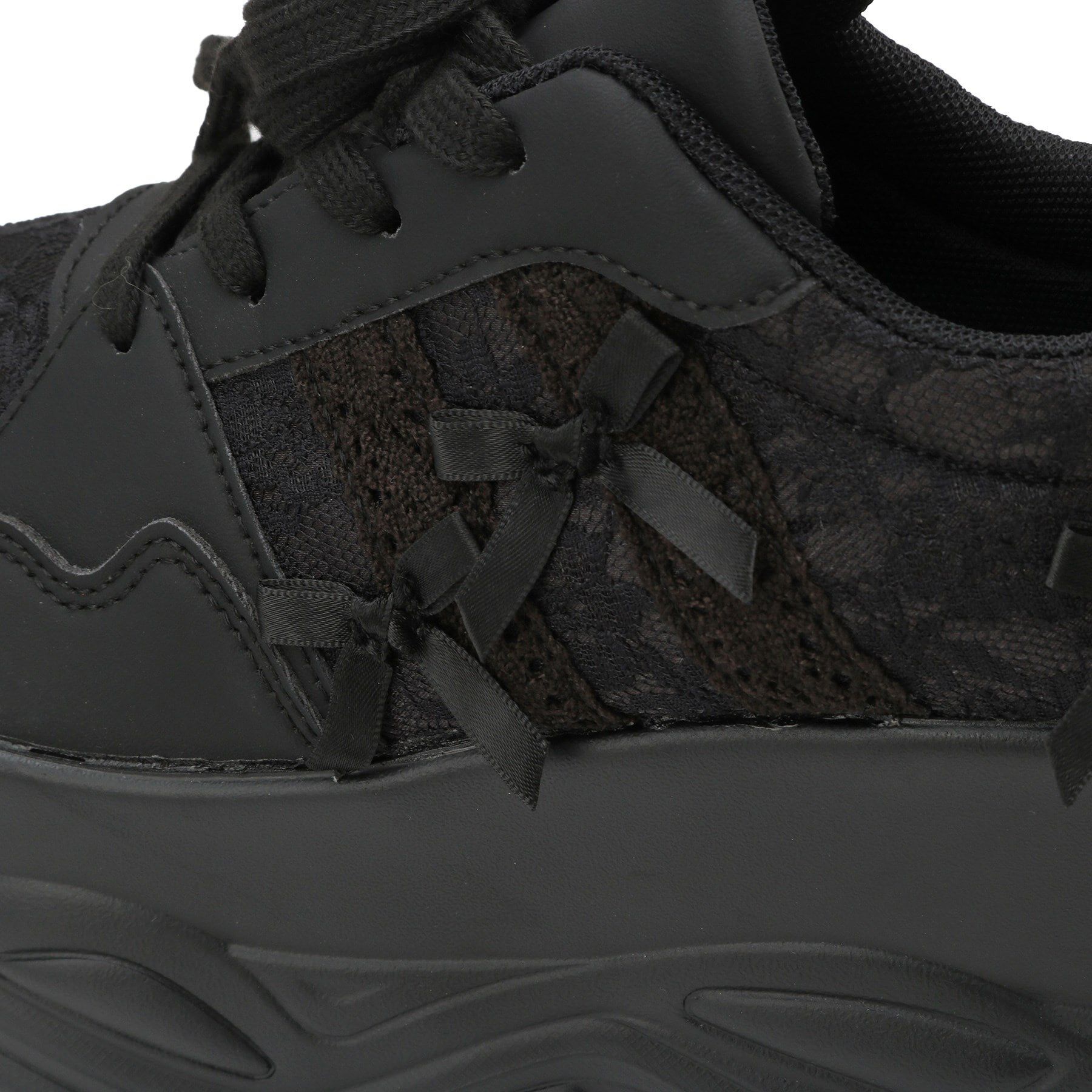 csT&P「リボンレース 厚底スニーカー」|スニーカー|