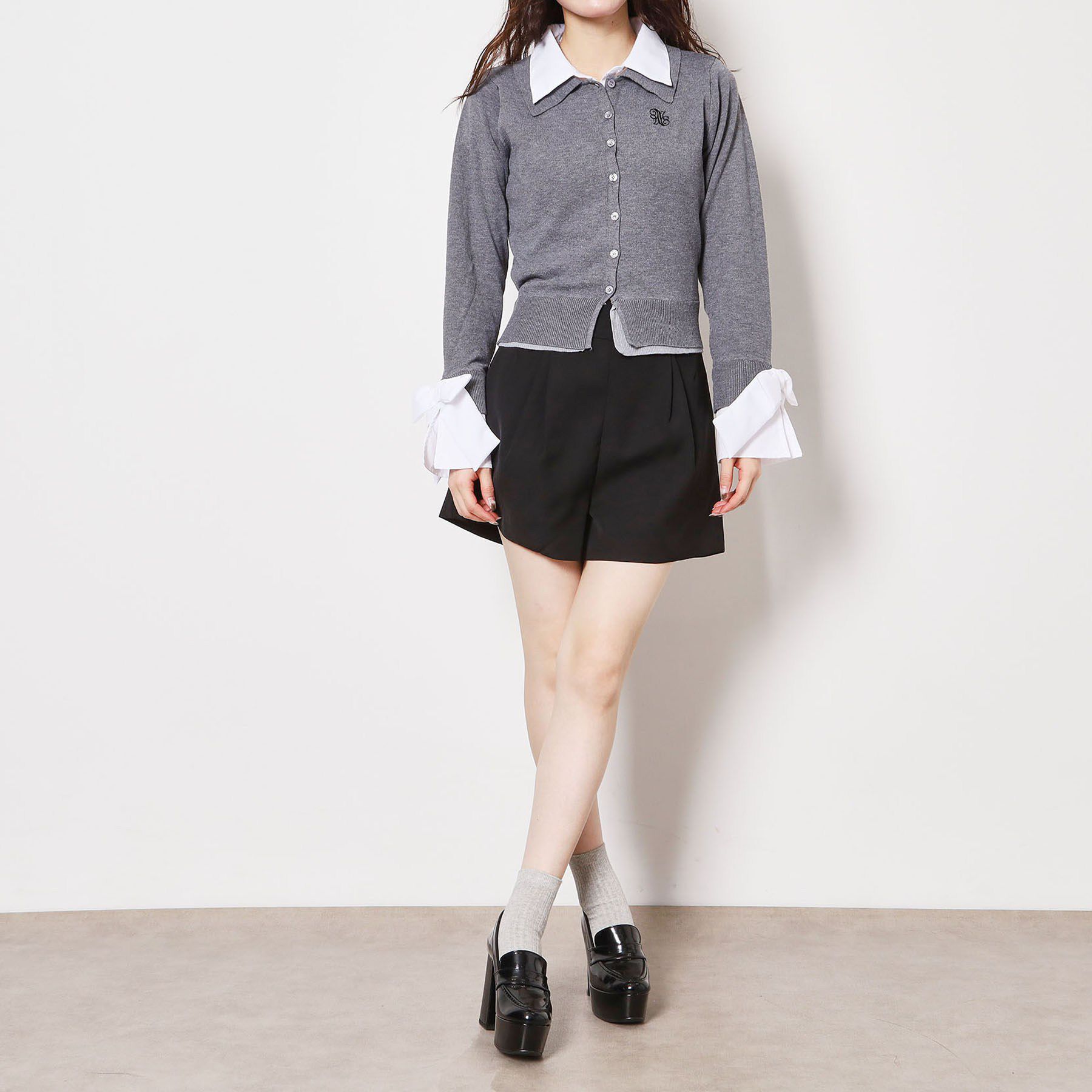 ESPERANZA「【ラク盛り/ローファー】リピーター続出／脚長美脚 厚底ローファー」|パンプス|