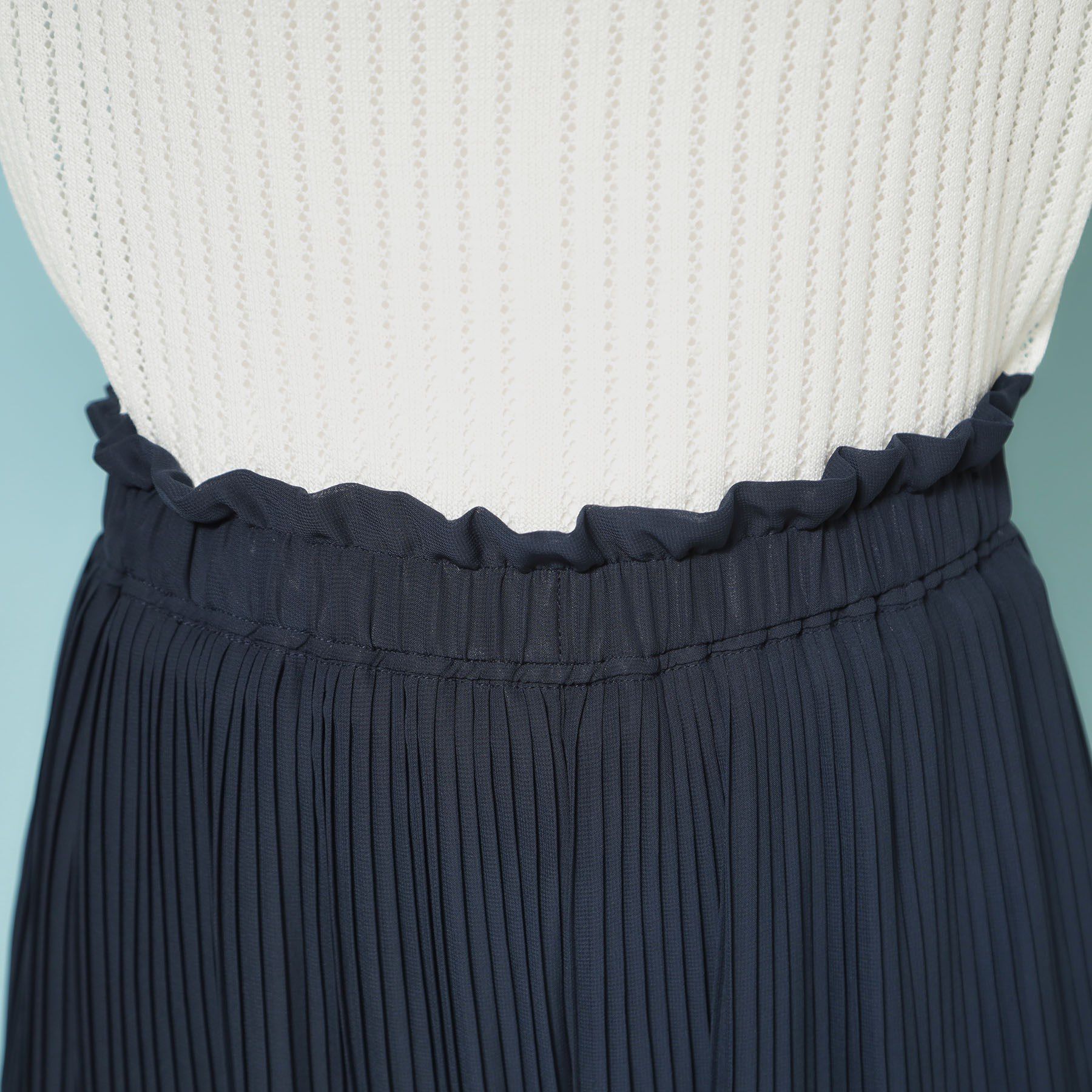 SunaUna「【洗える】リラクシープリーツパンツ」|その他|