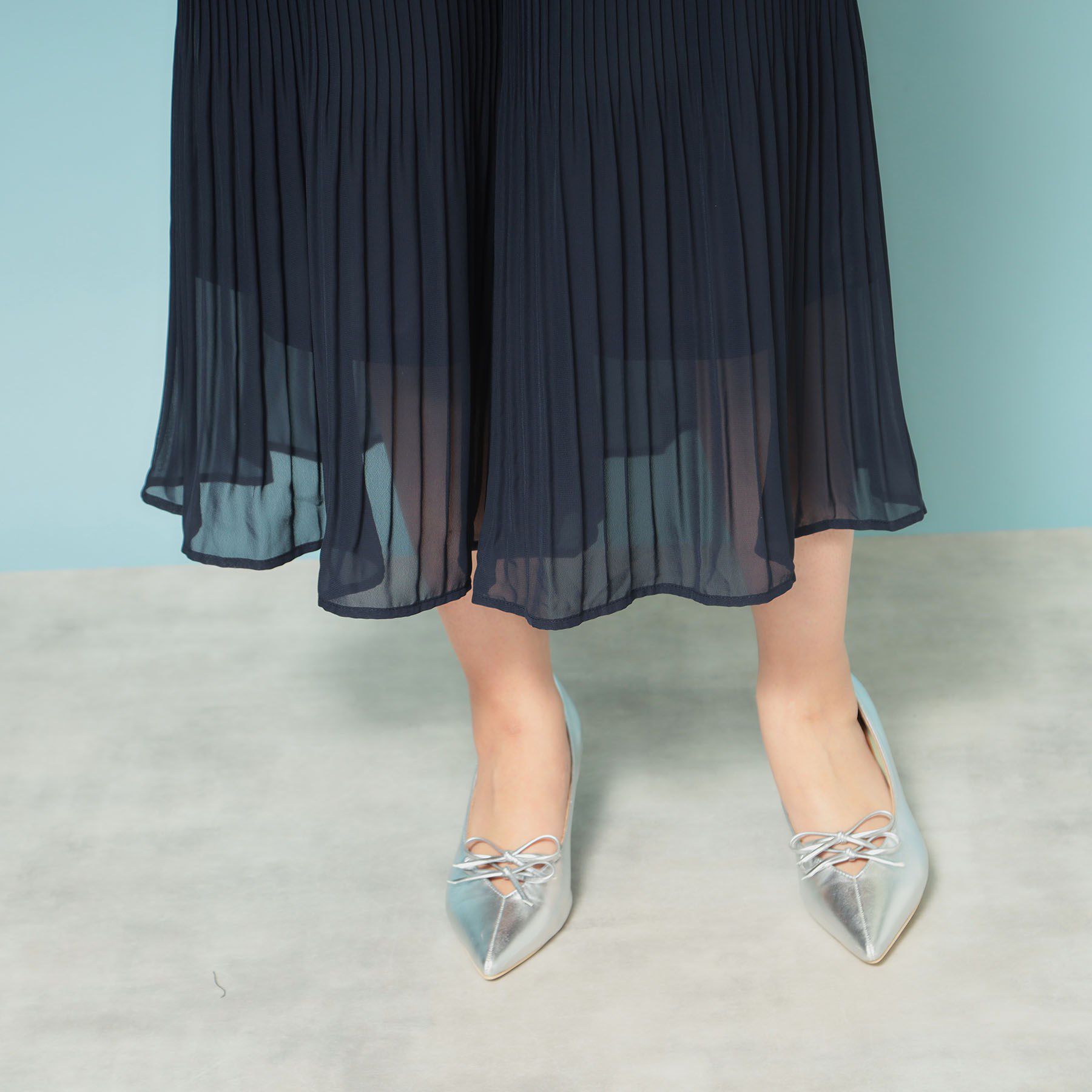 SunaUna「【洗える】リラクシープリーツパンツ」|その他|