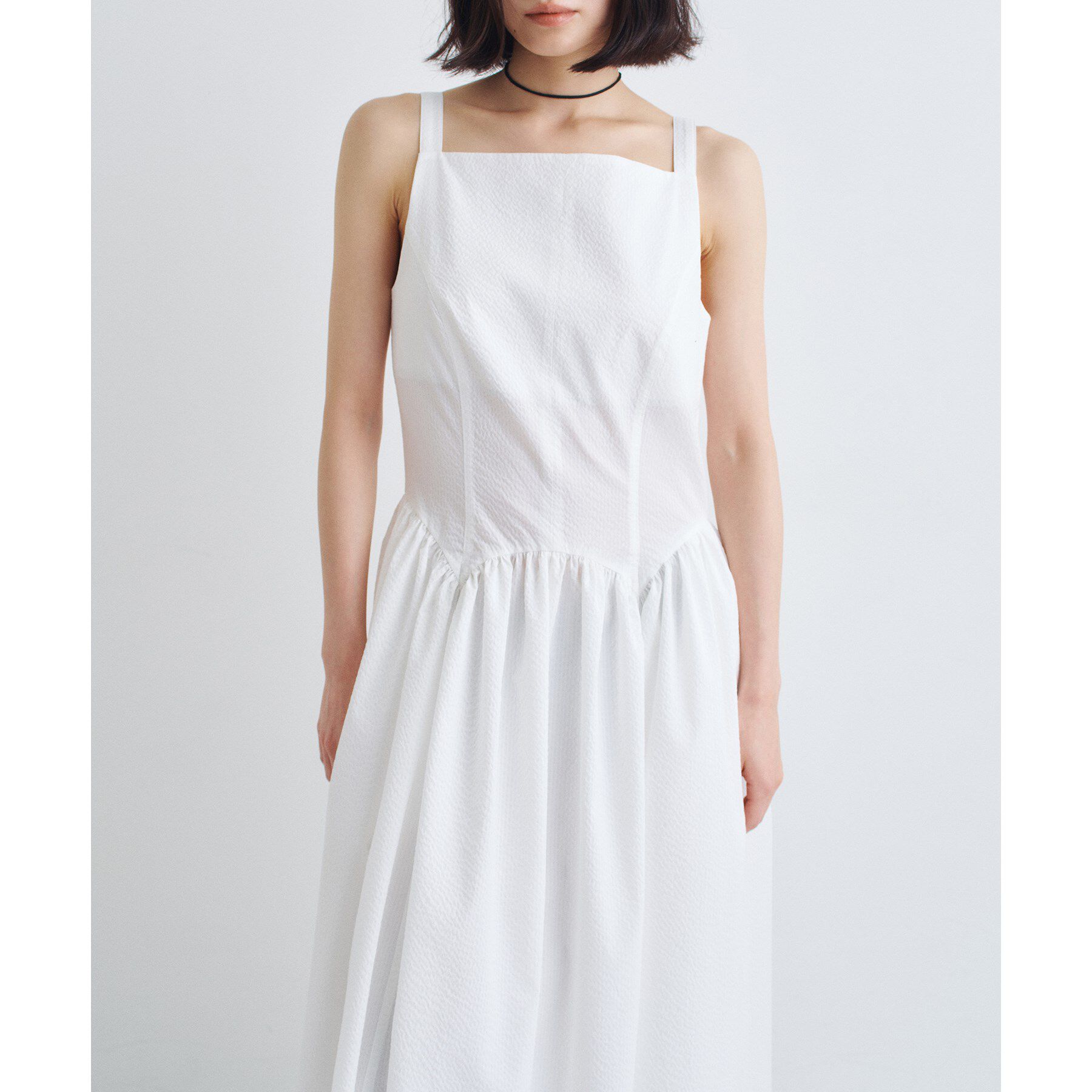 CODE A「gathers drama dress」|ワンピース|