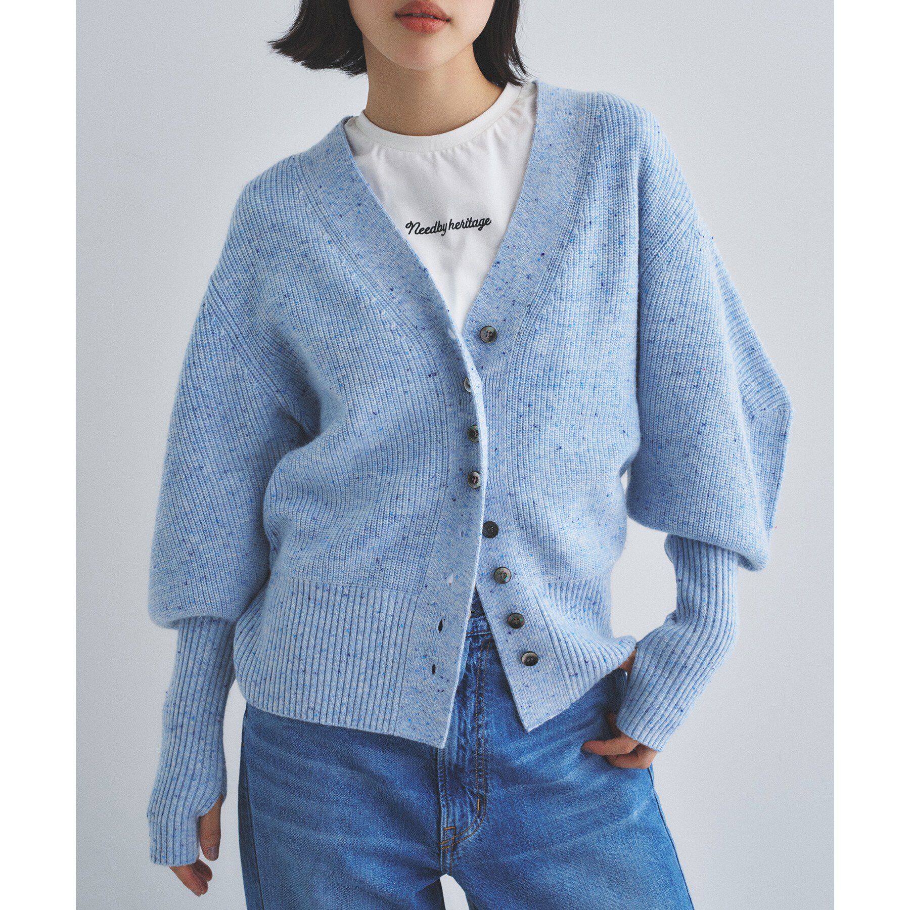 CODE A「puff cardigan」|カーディガン|