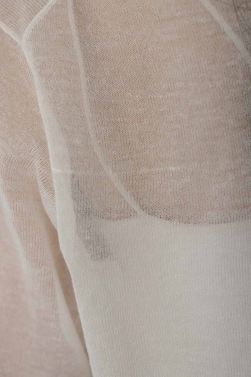 STYLEMIXER「ウォッシャブルリネンニットT」|ニット・セーター|