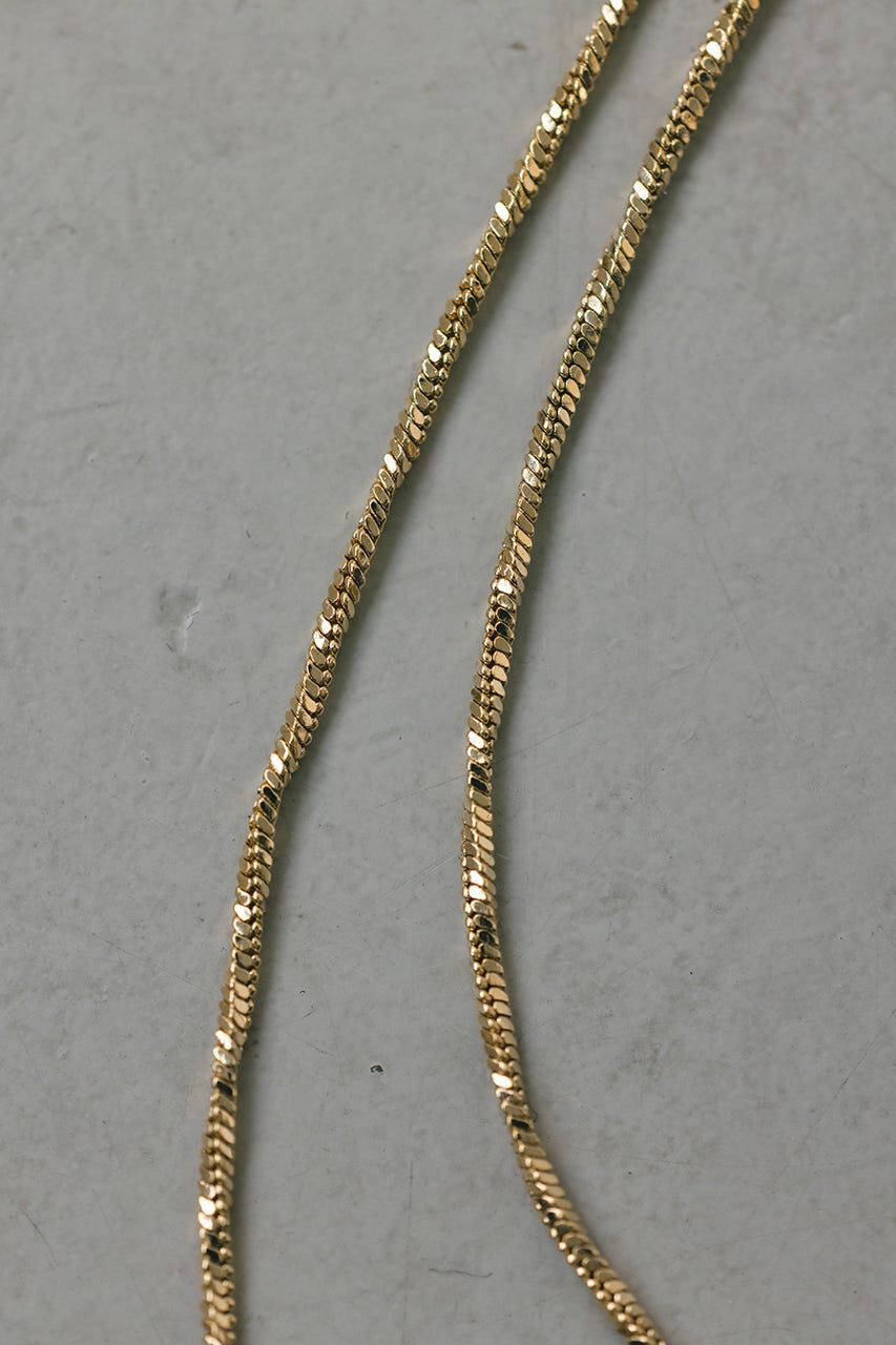 STYLEMIXER「スネイクグリッターネックレス」|ネックレス|