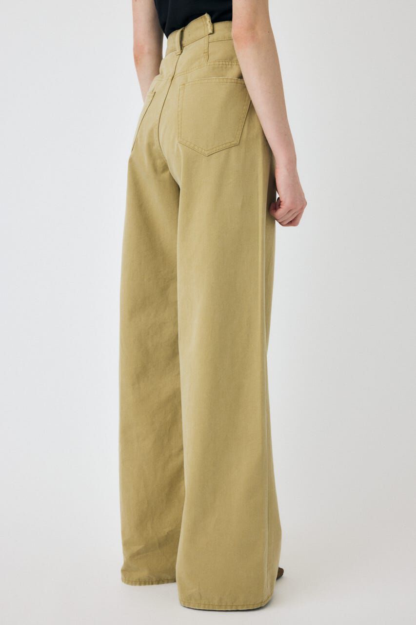 MOUSSY「CROSS CHINO WIDE STRAIGHT」|デニム|